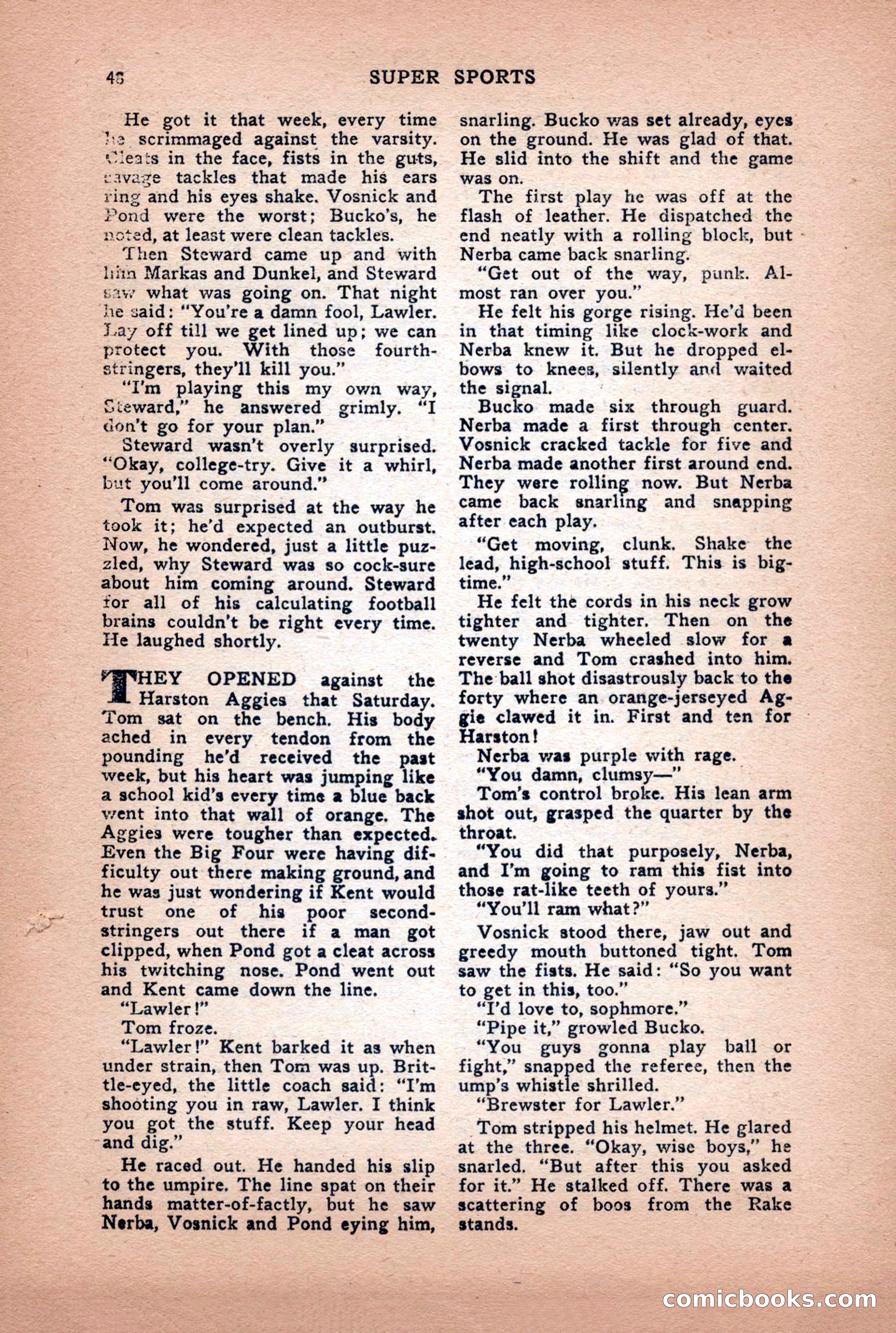 Super Sports, January 1950 — page 48 of 100