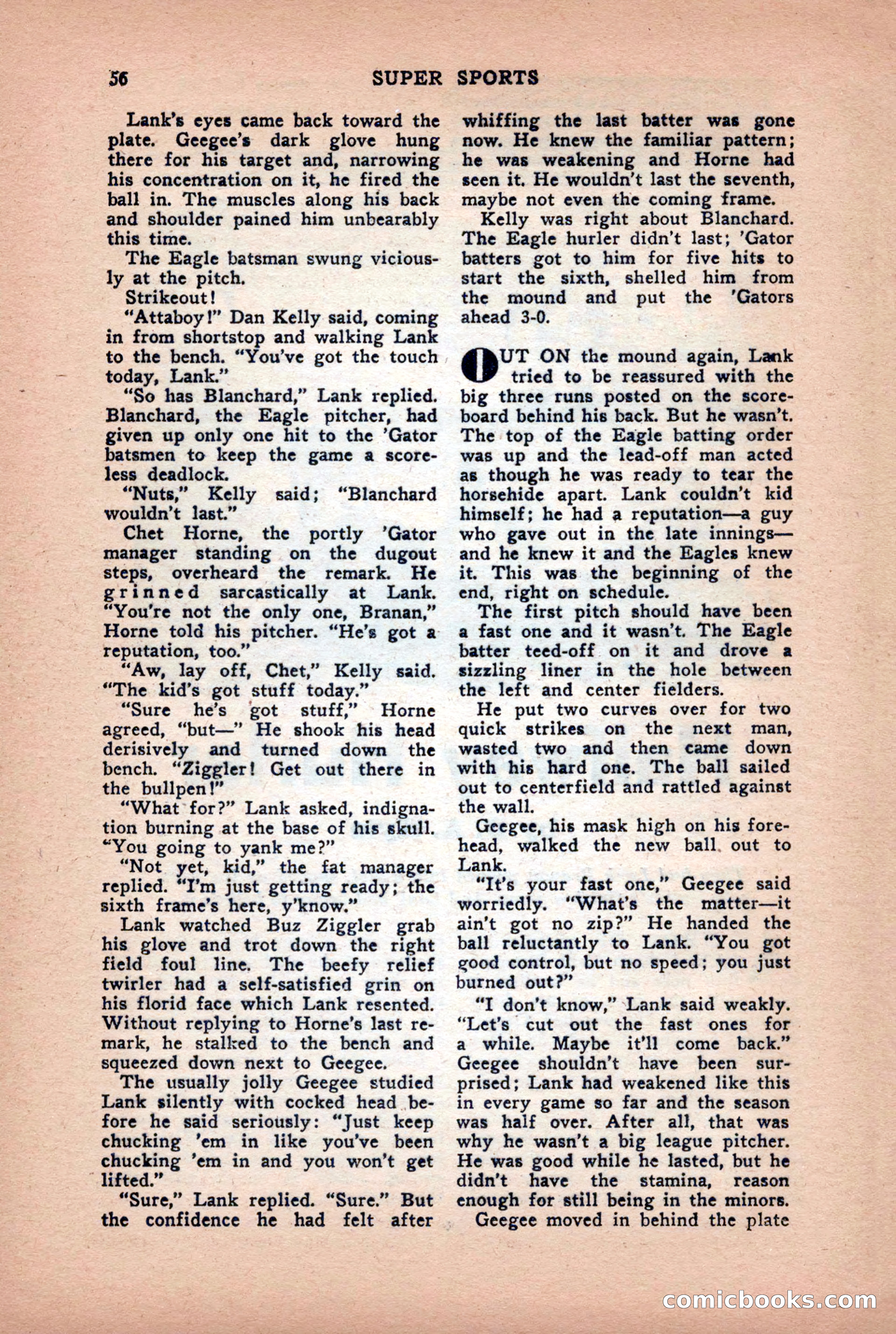 Super Sports, January 1950 — page 56 of 100