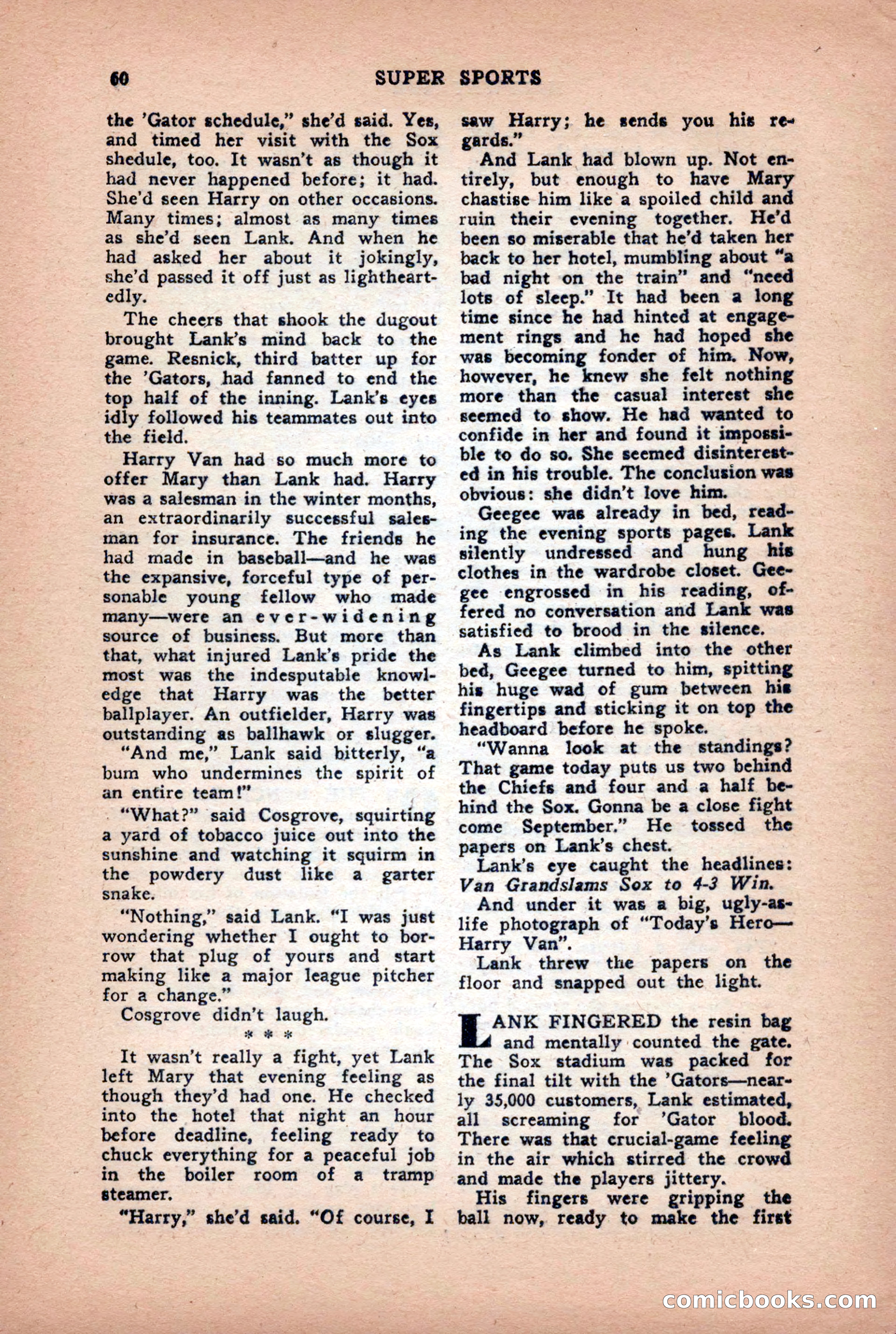 Super Sports, January 1950 — page 60 of 100