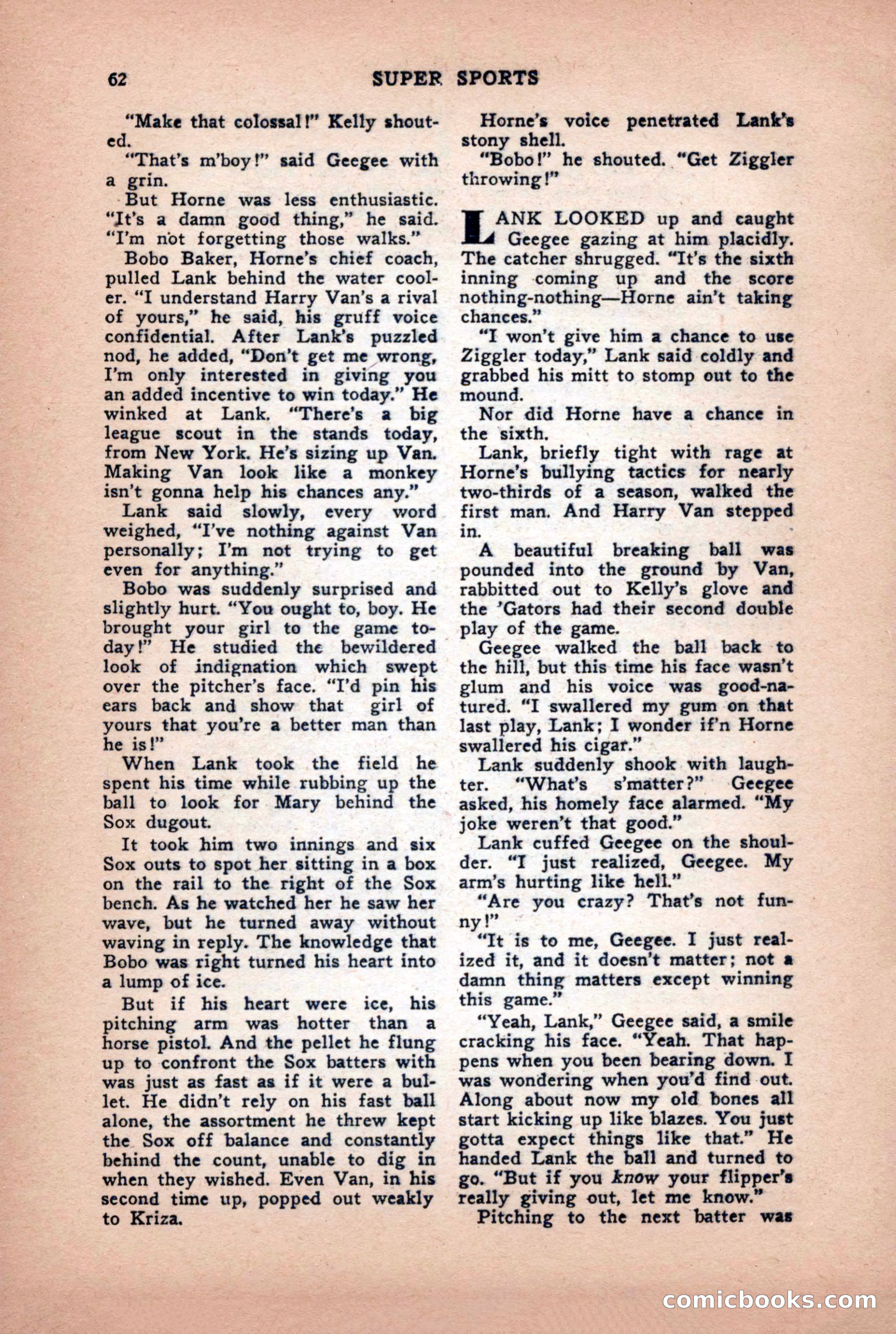 Super Sports, January 1950 — page 62 of 100