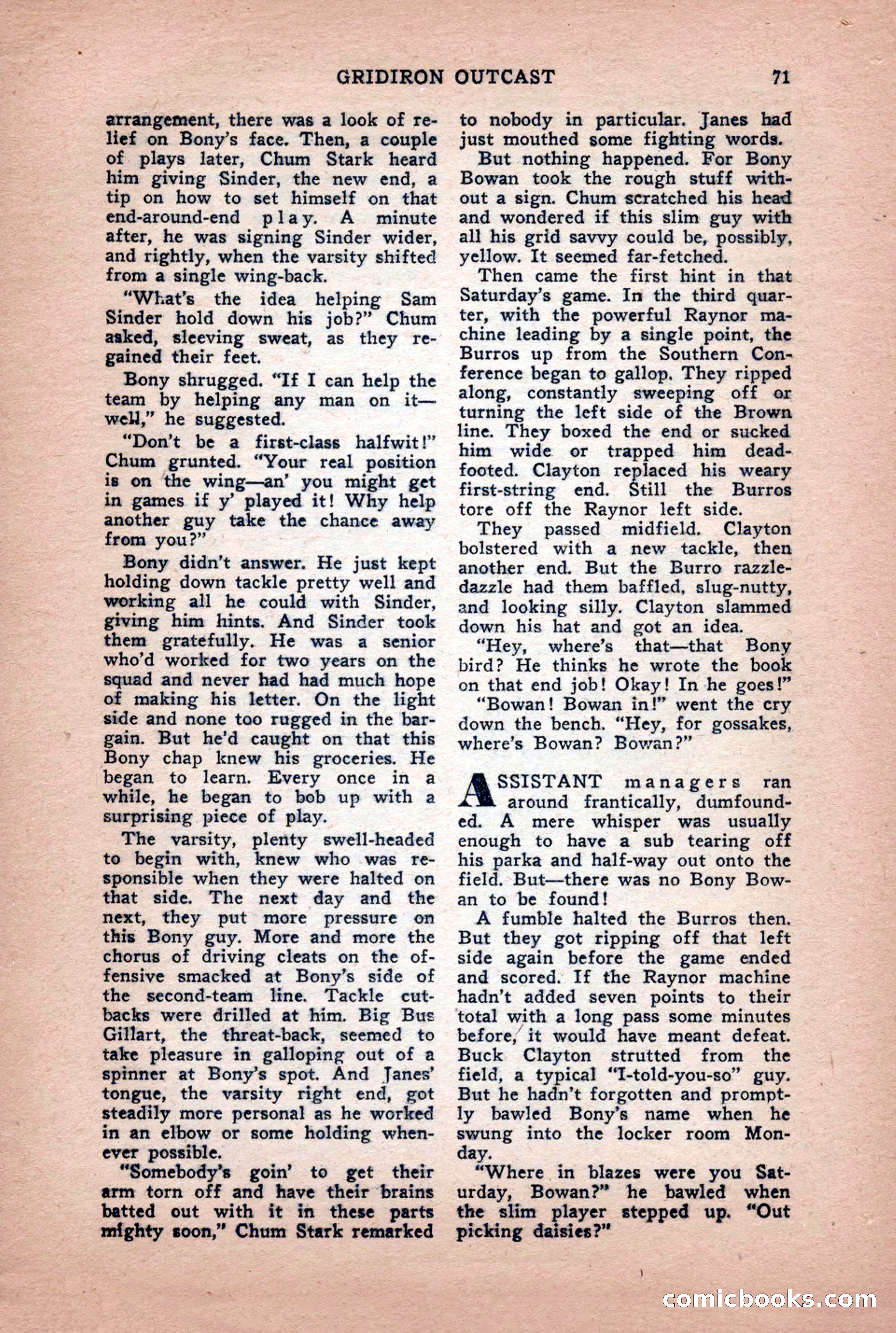 Super Sports, January 1950 — page 71 of 100