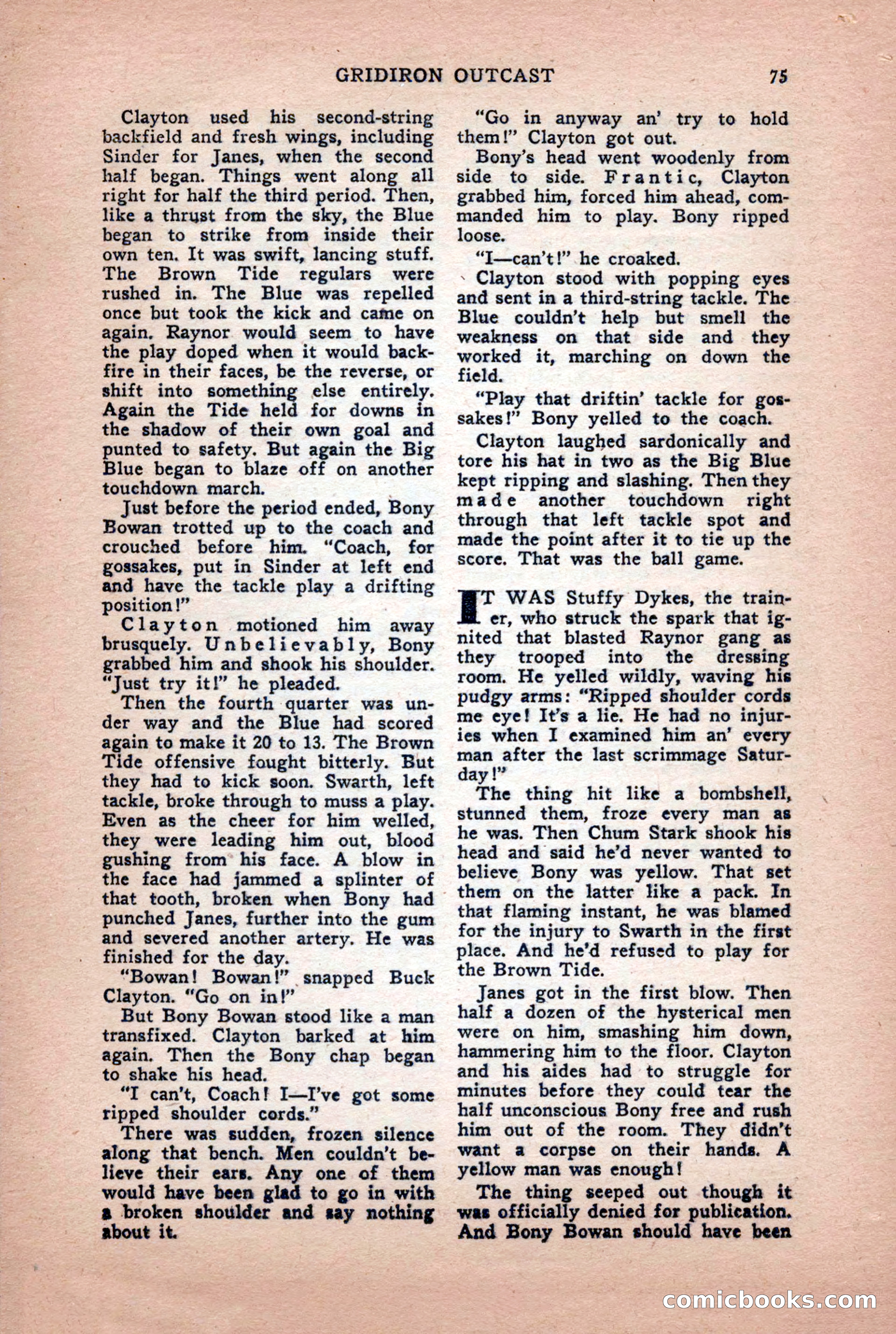 Super Sports, January 1950 — page 75 of 100