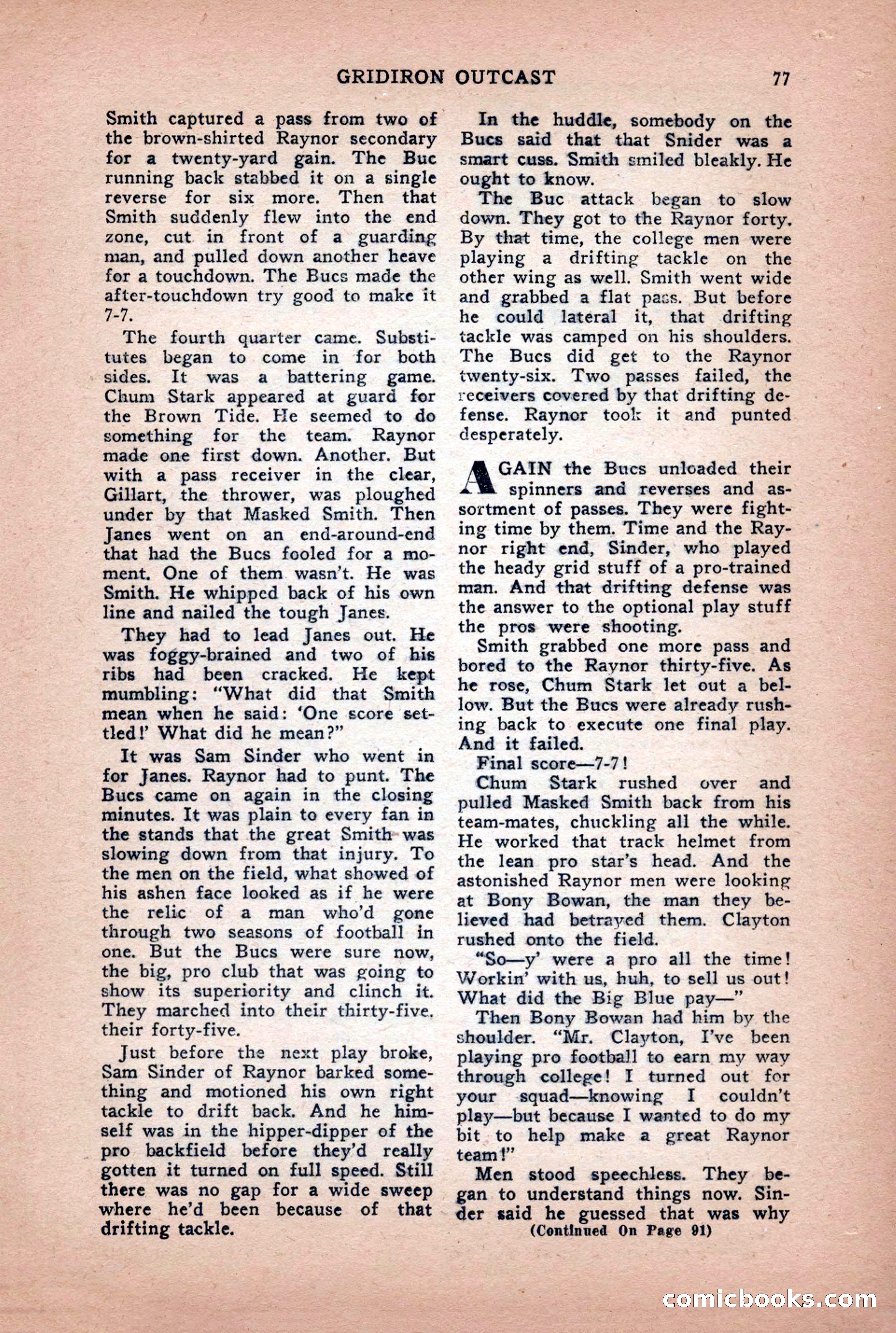 Super Sports, January 1950 — page 77 of 100