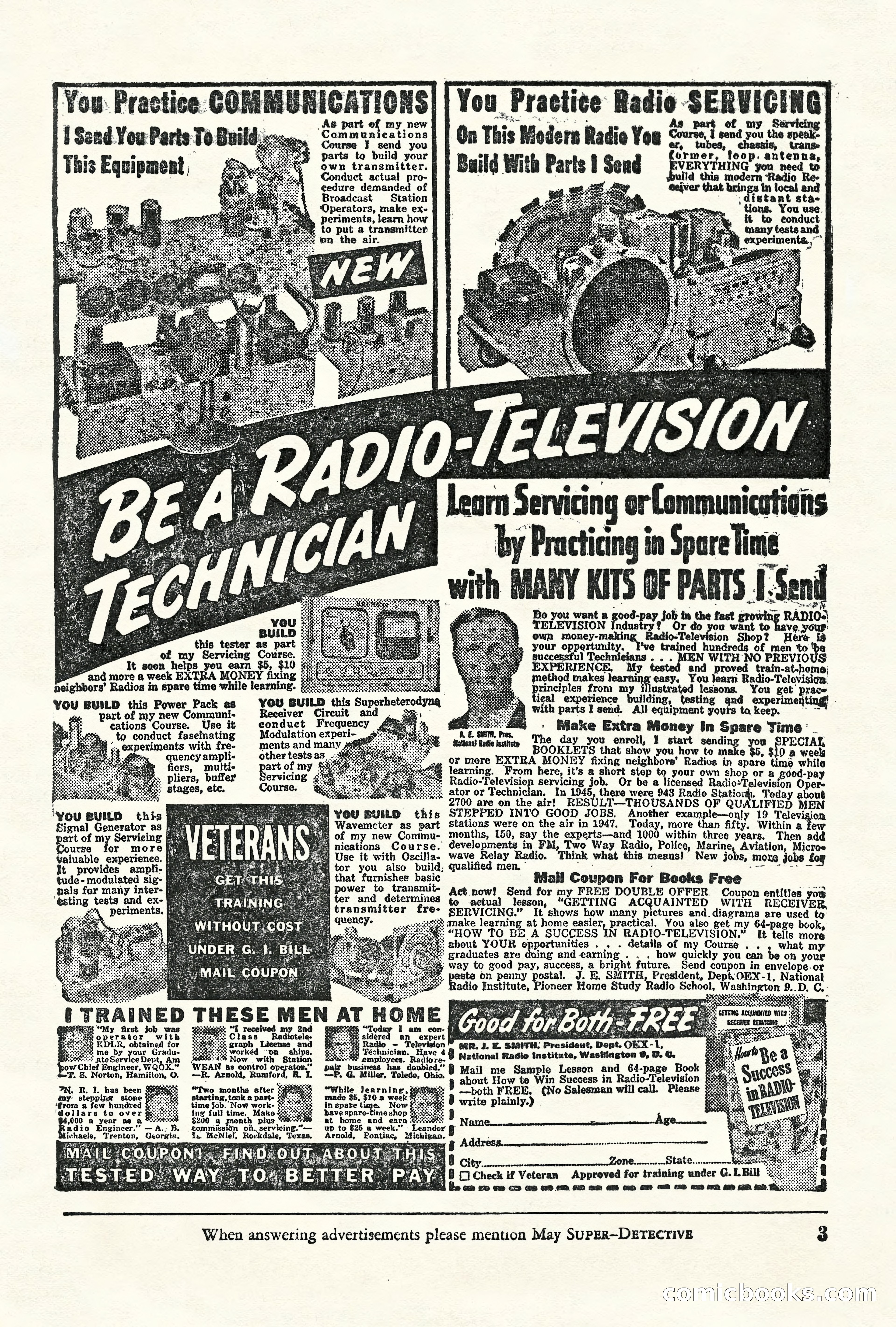 Super-Detective, May 1950 — page 3 of 132