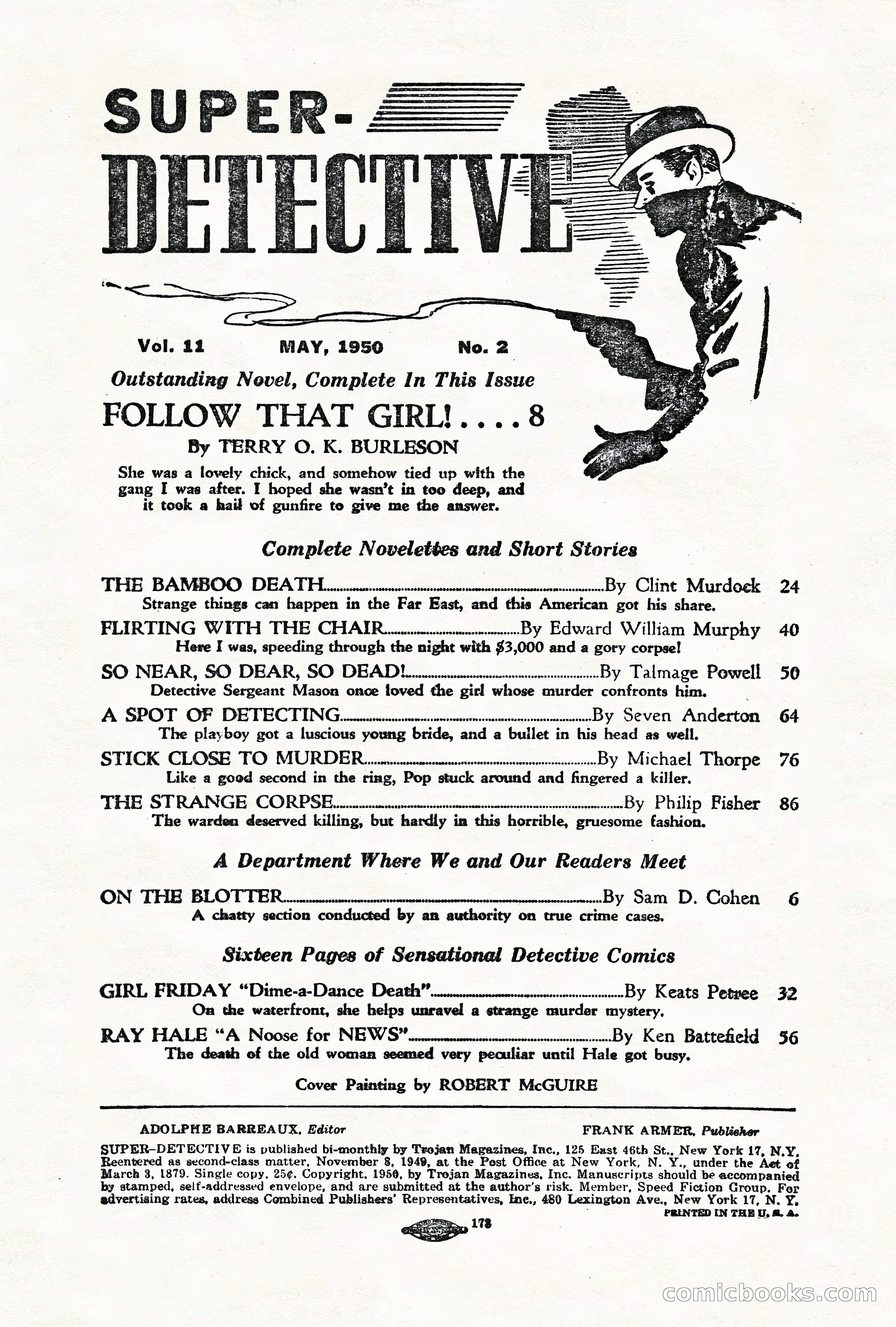 Super-Detective, May 1950 — page 4 of 132