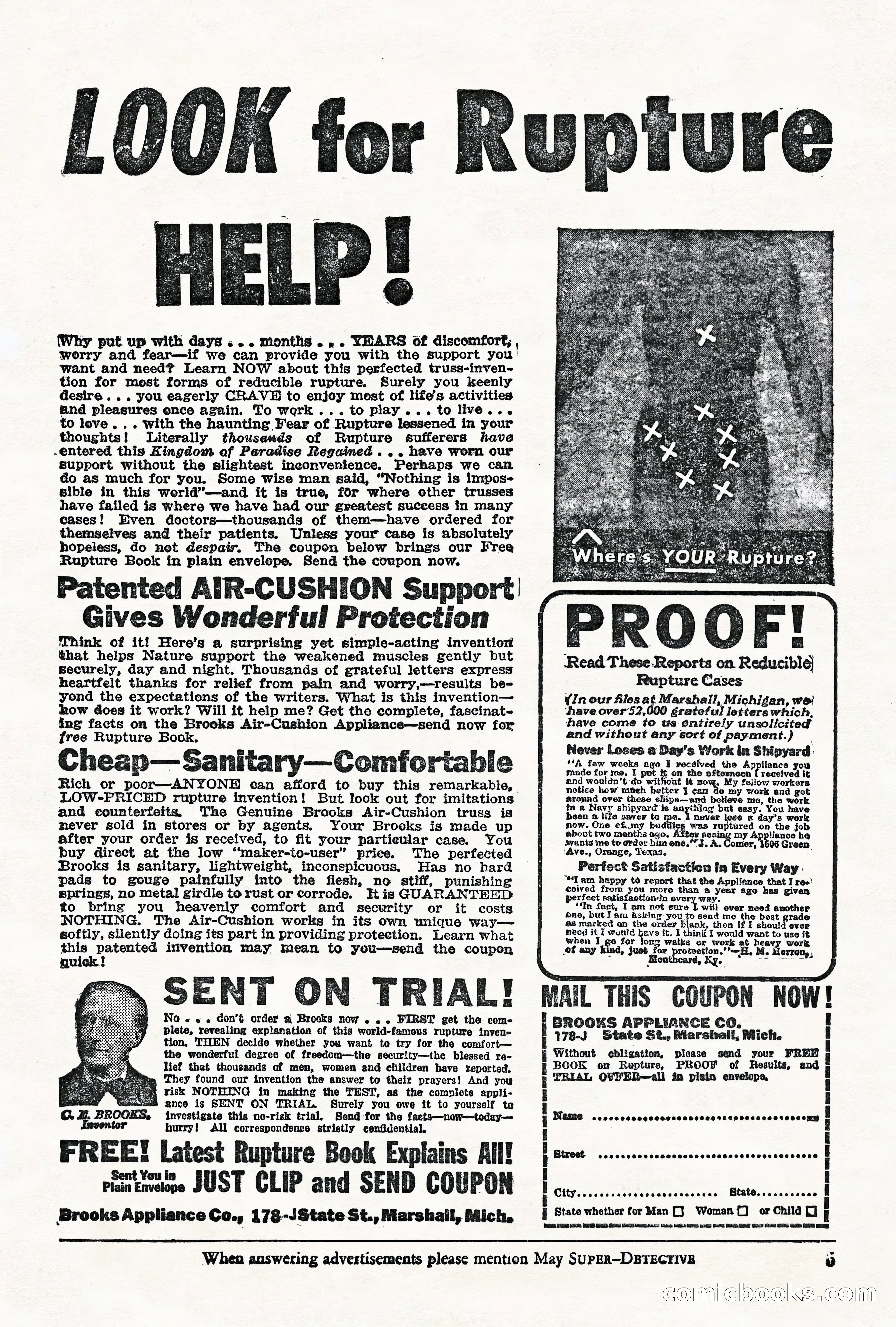 Super-Detective, May 1950 — page 5 of 132