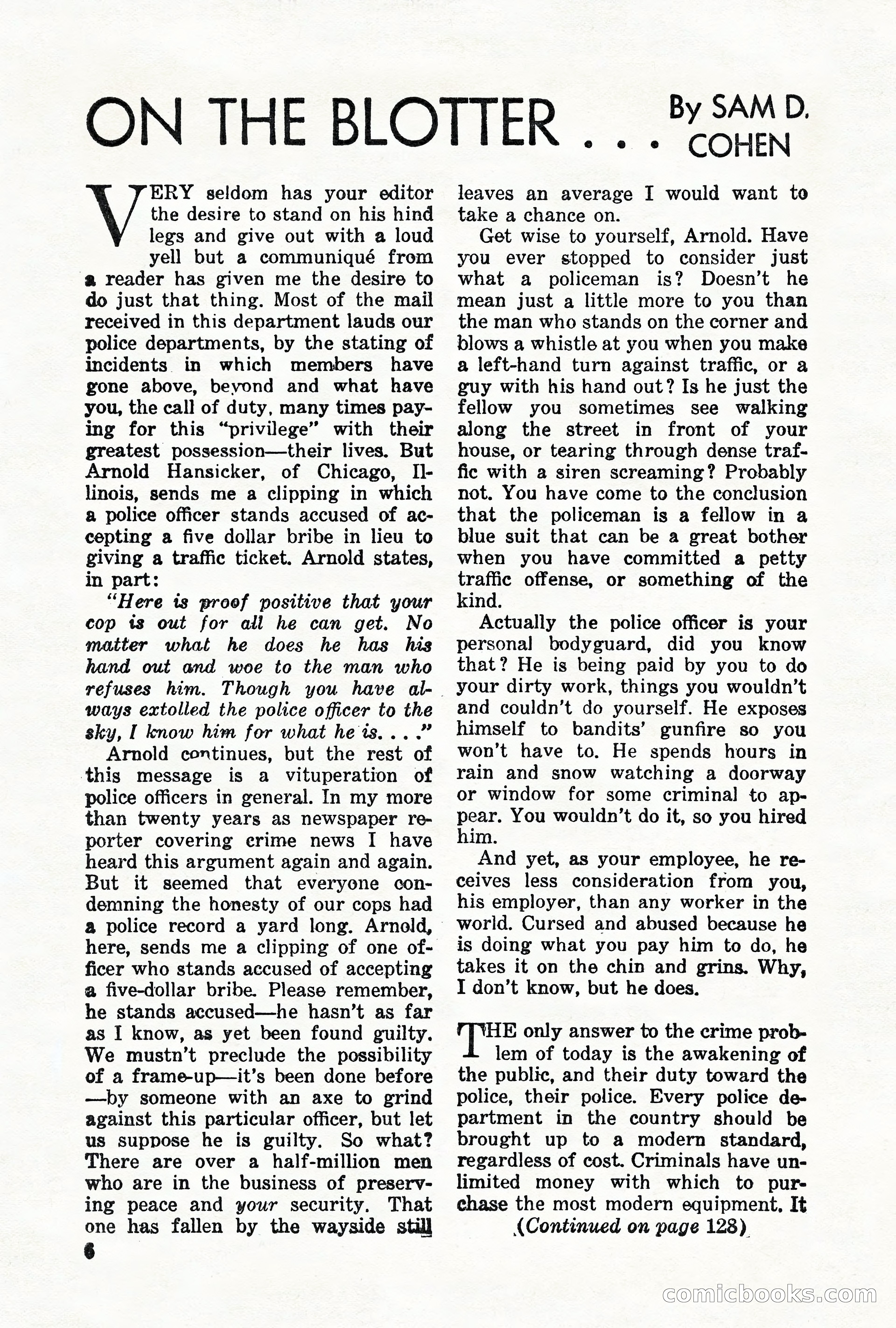 Super-Detective, May 1950 — page 6 of 132