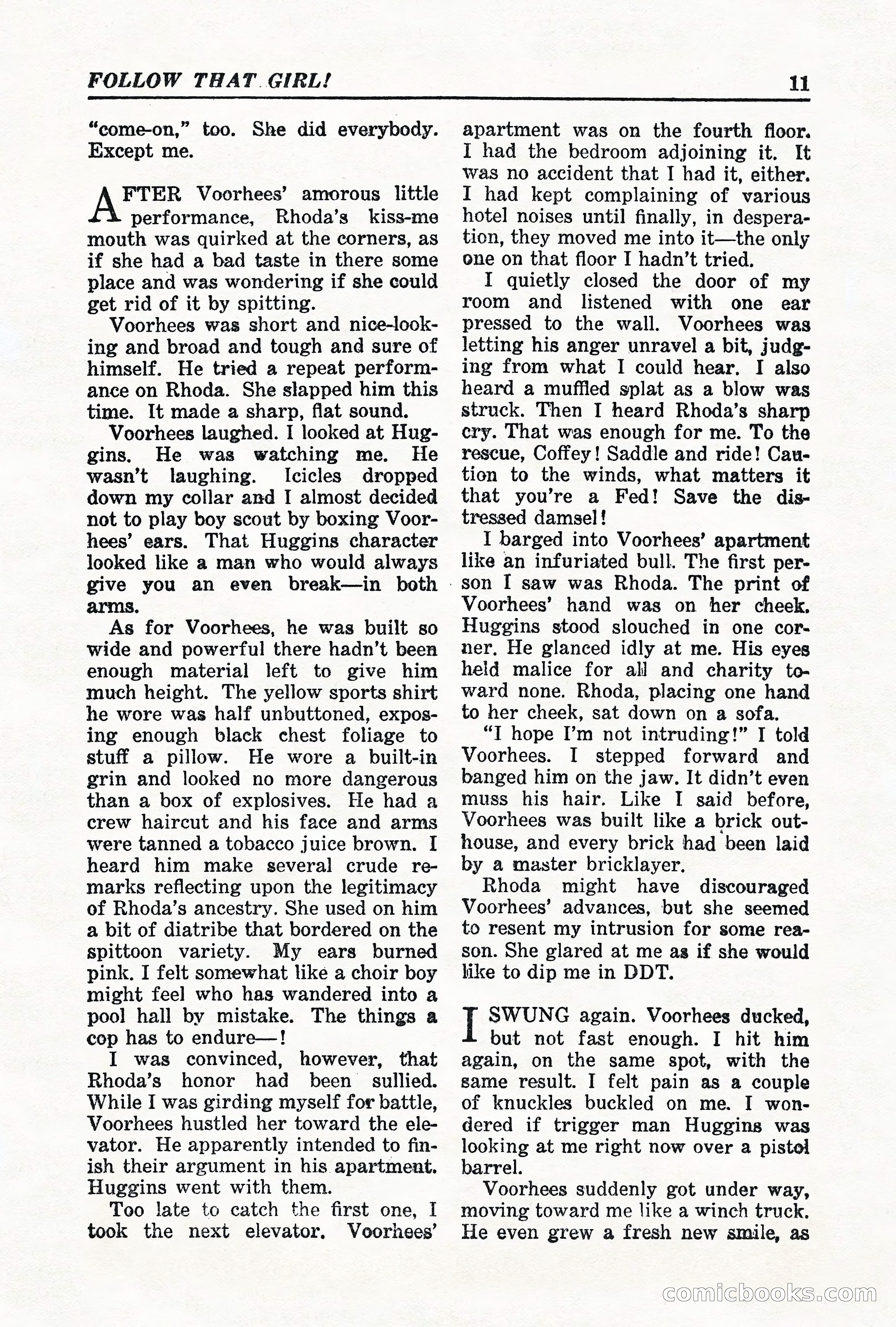 Super-Detective, May 1950 — page 11 of 132