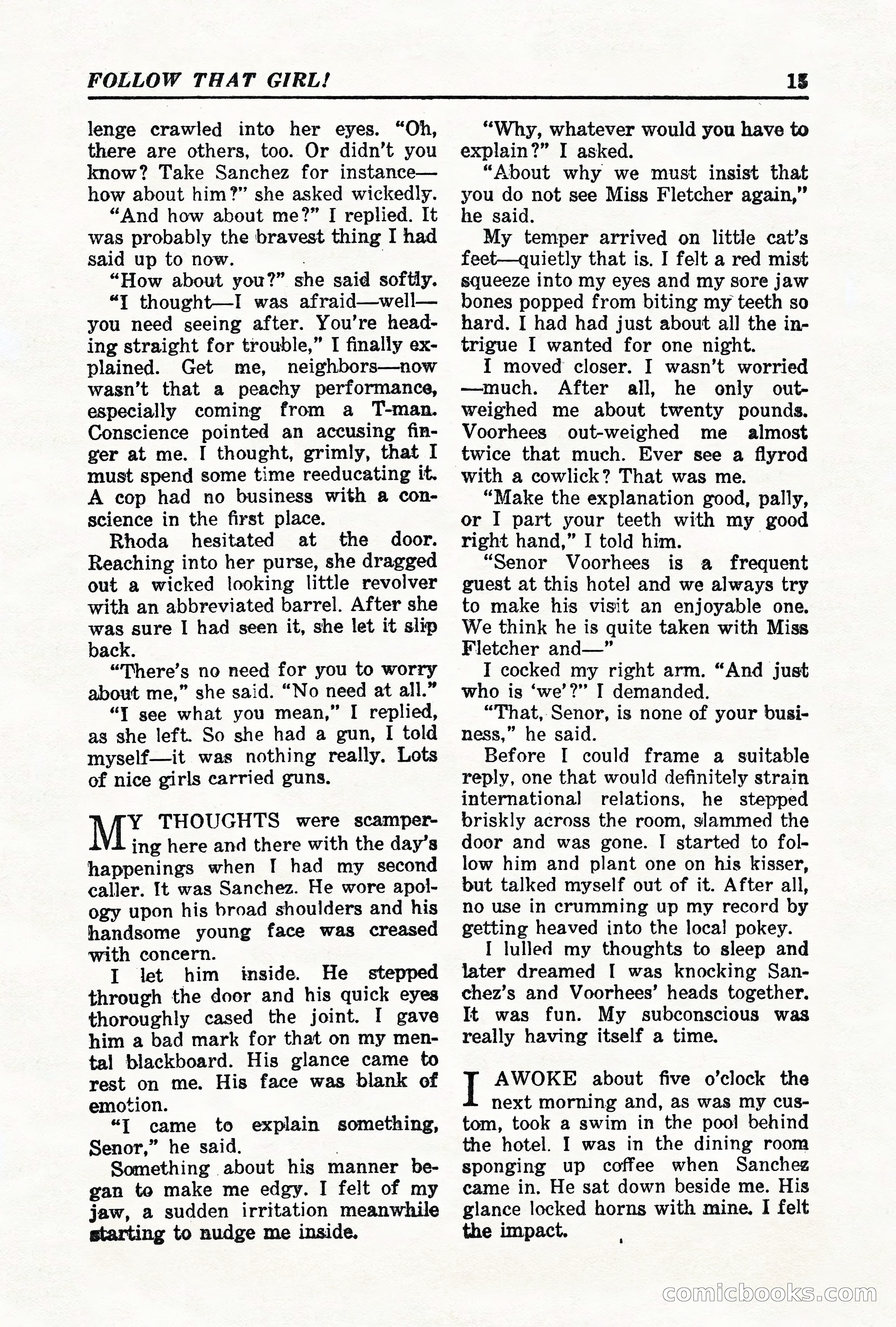 Super-Detective, May 1950 — page 15 of 132