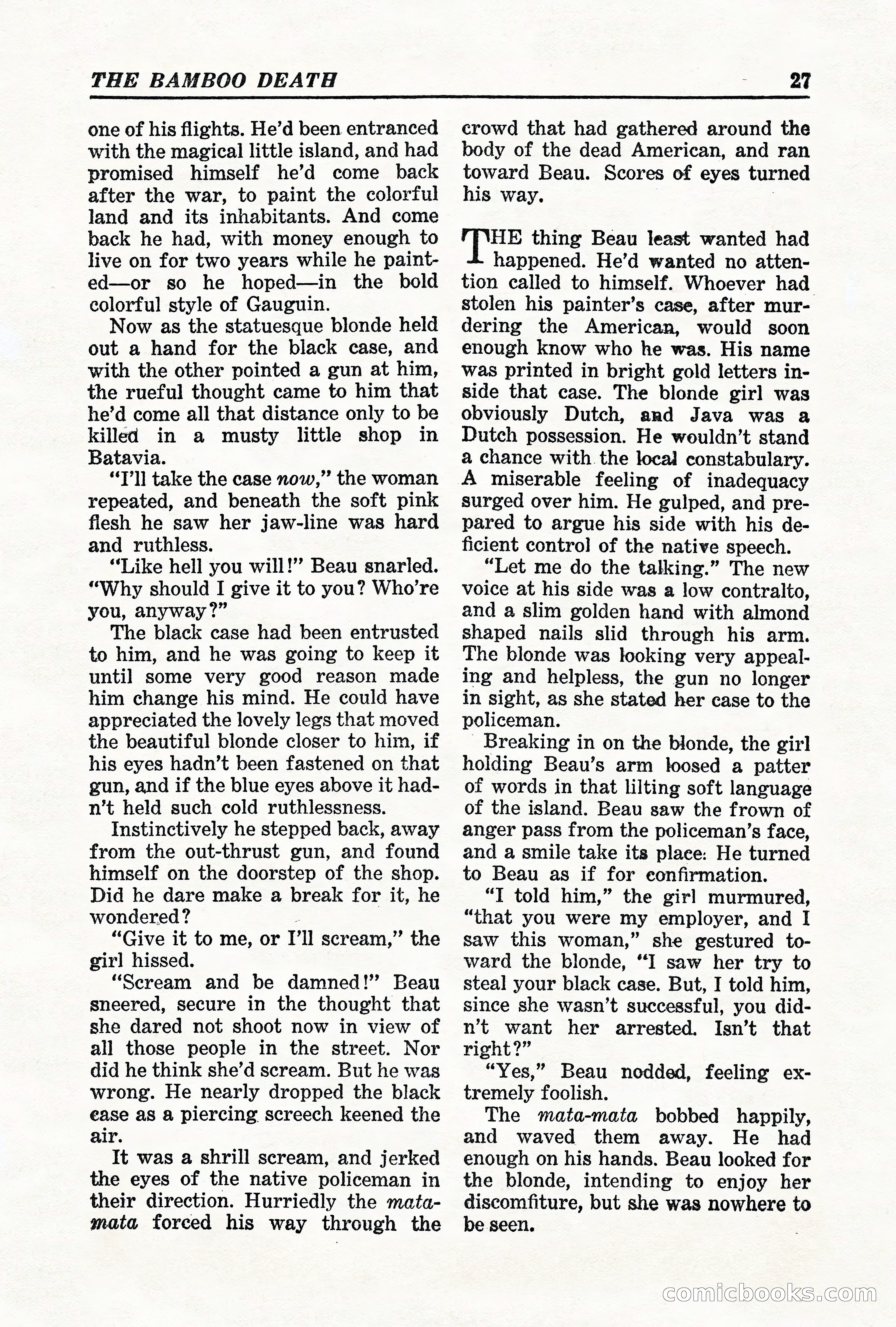 Super-Detective, May 1950 — page 27 of 132