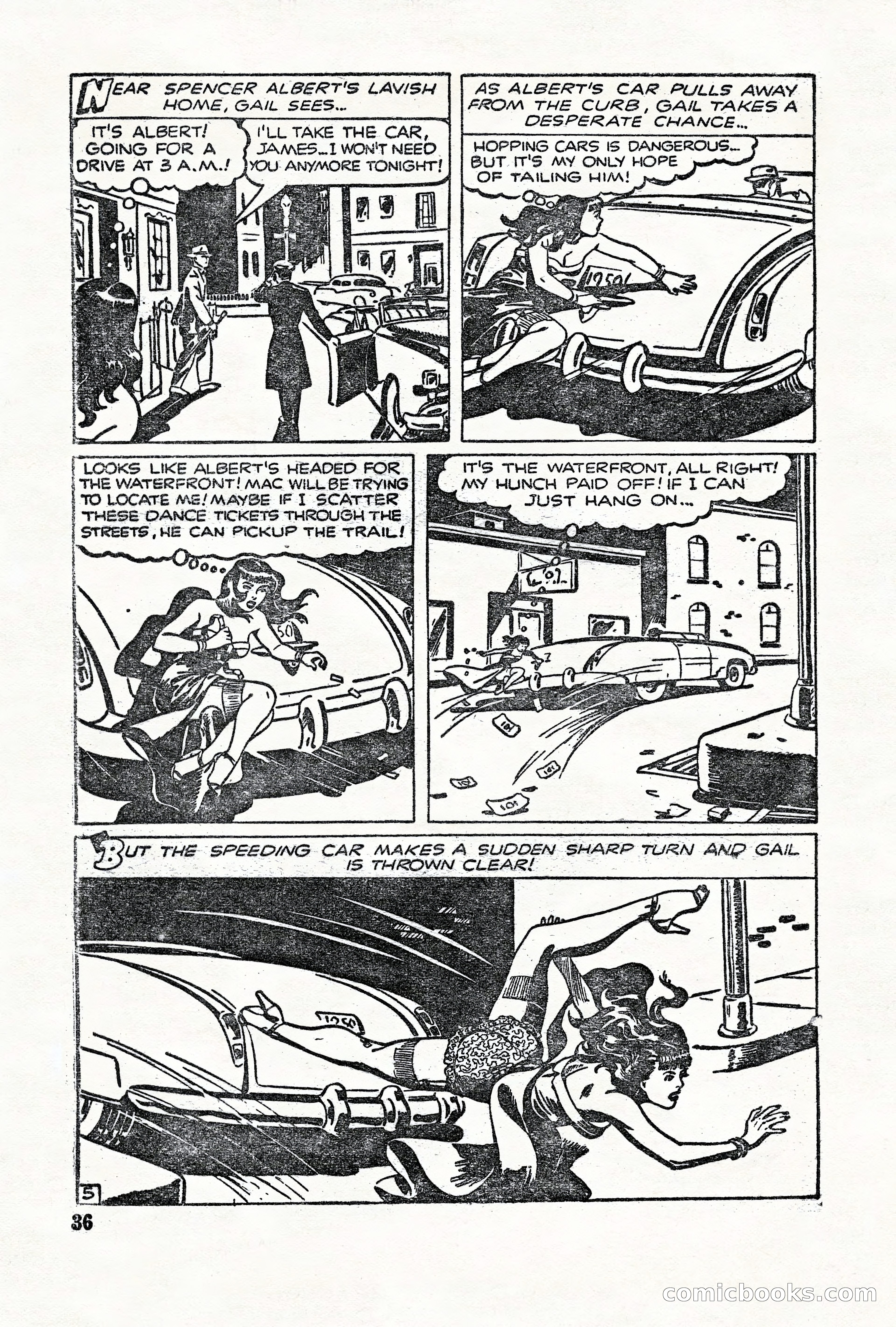 Super-Detective, May 1950 — page 36 of 132