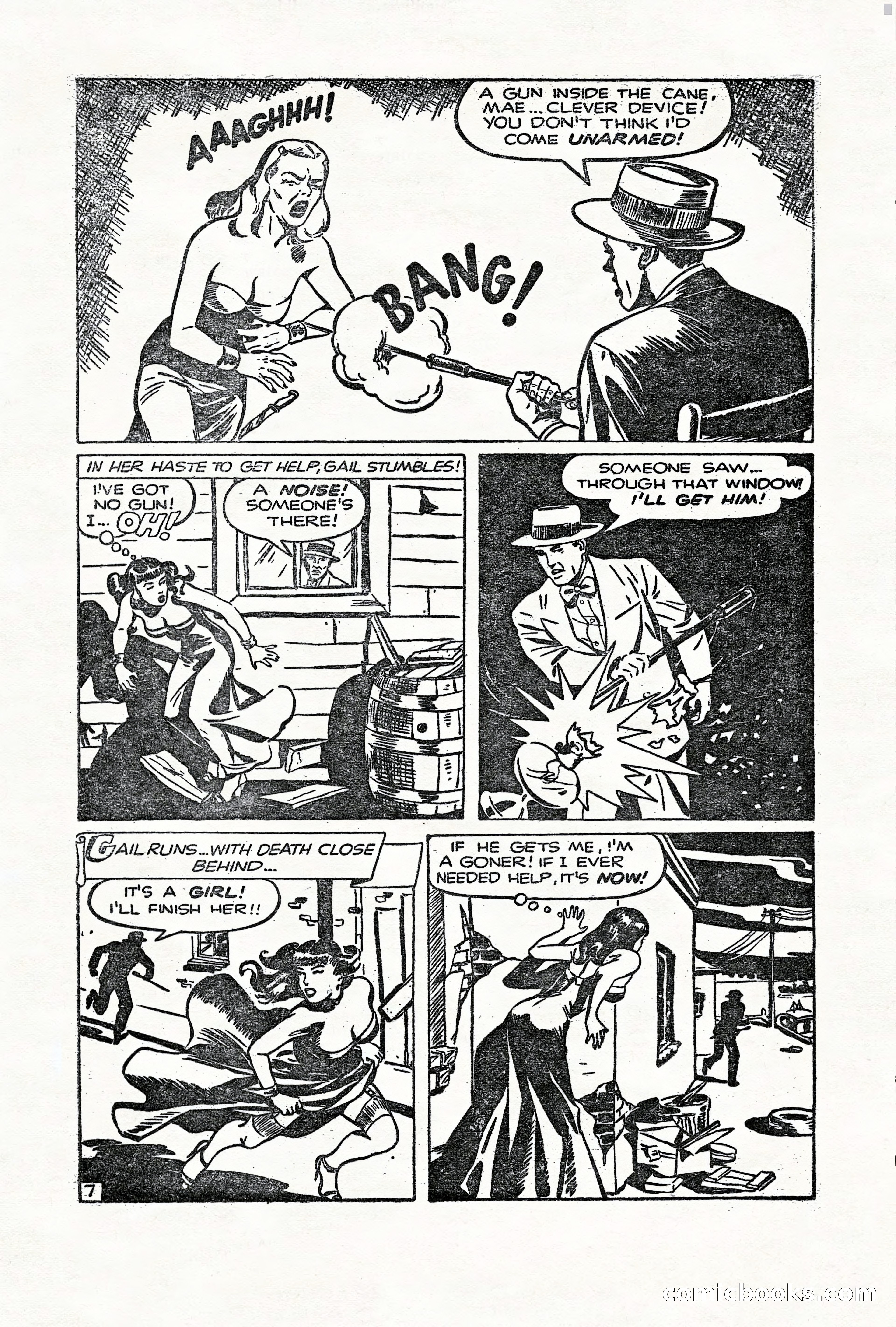 Super-Detective, May 1950 — page 38 of 132