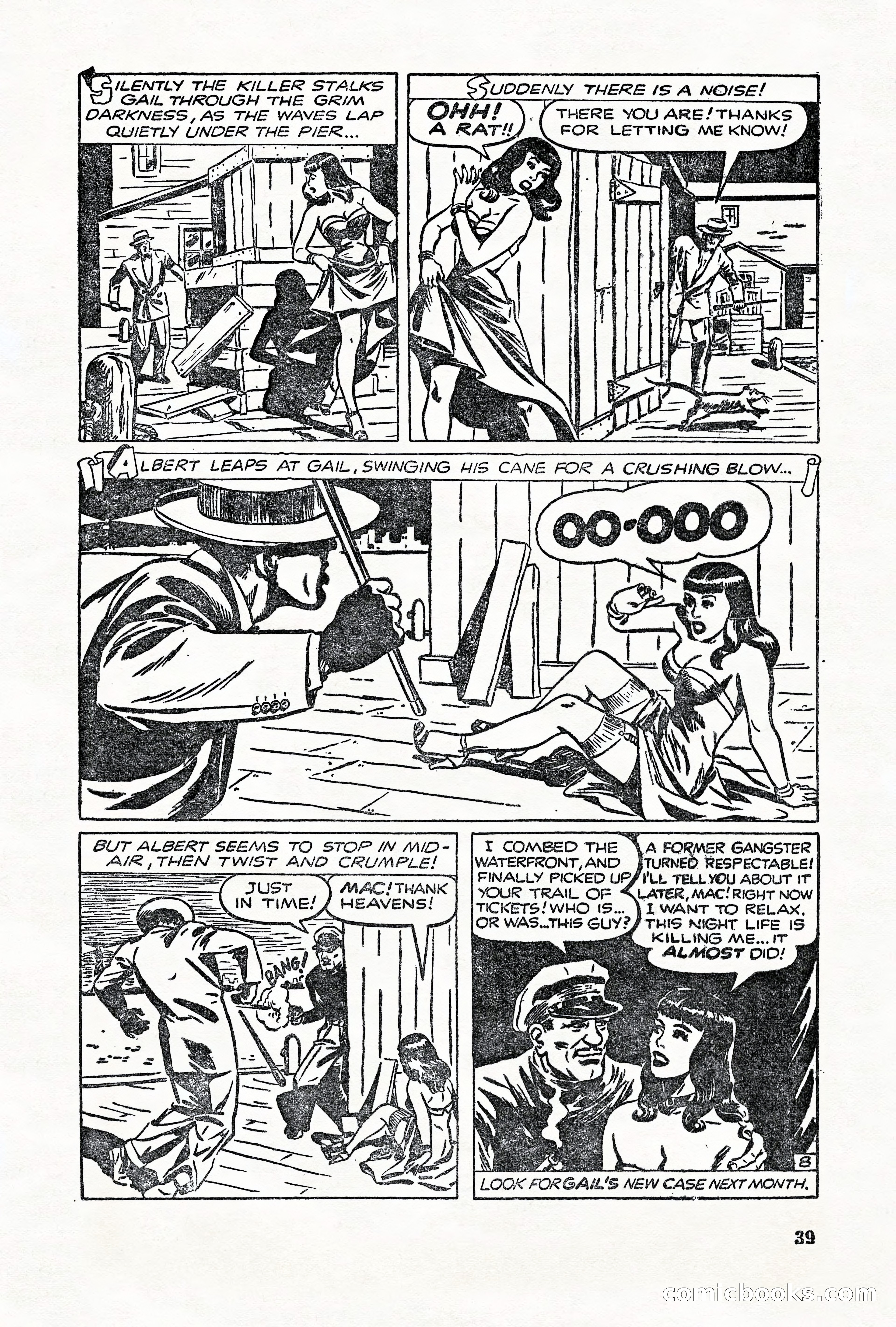 Super-Detective, May 1950 — page 39 of 132