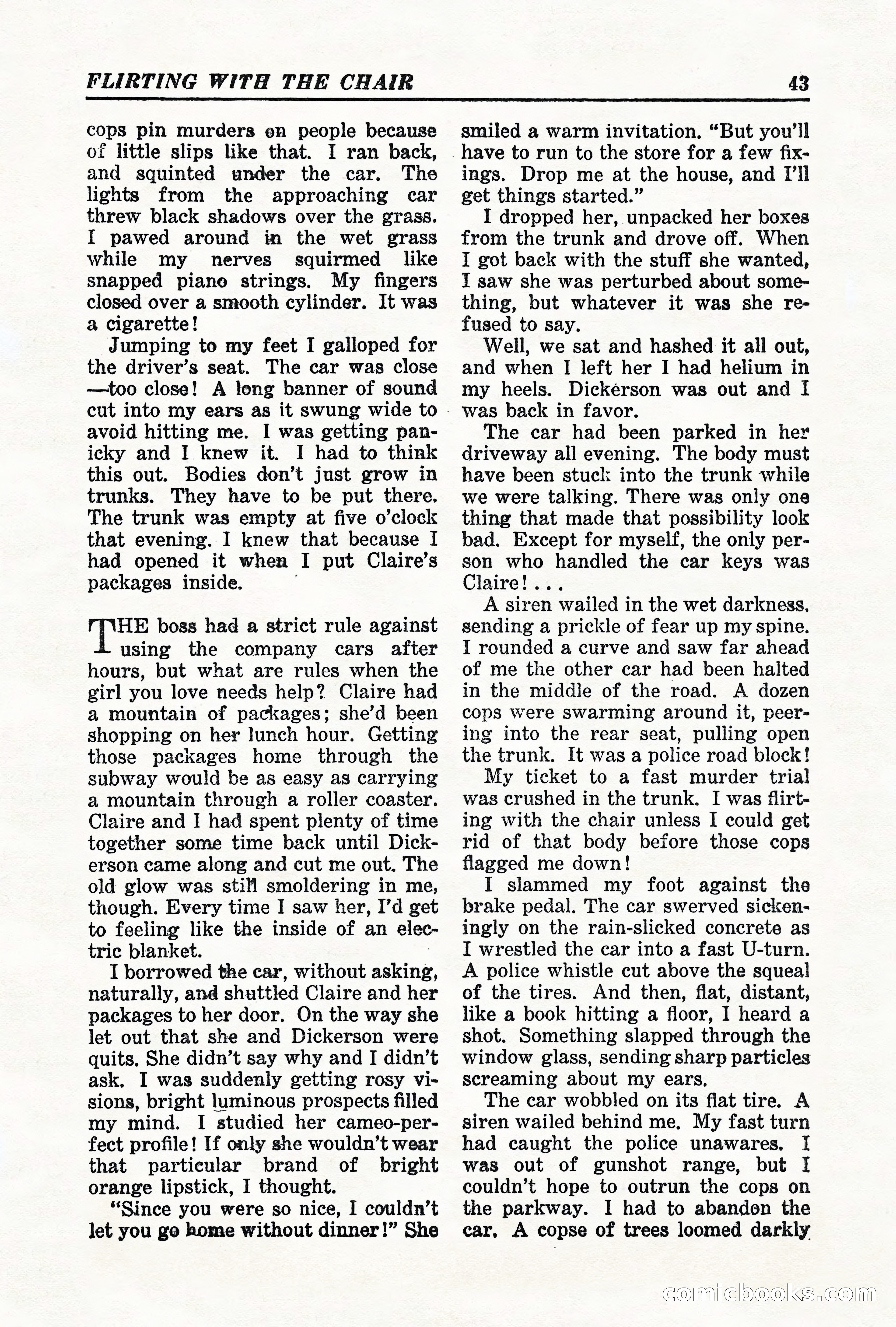 Super-Detective, May 1950 — page 43 of 132