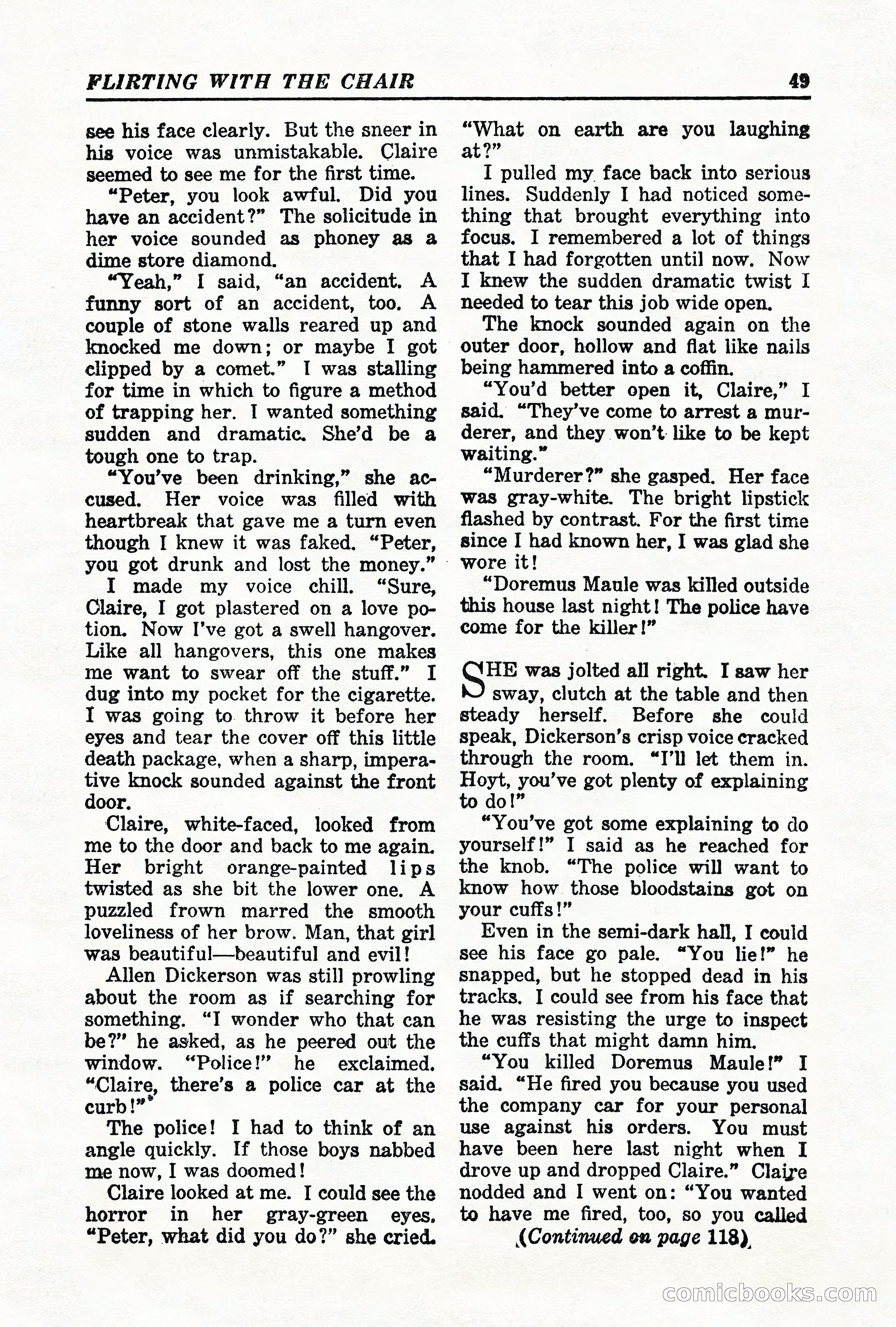 Super-Detective, May 1950 — page 49 of 132