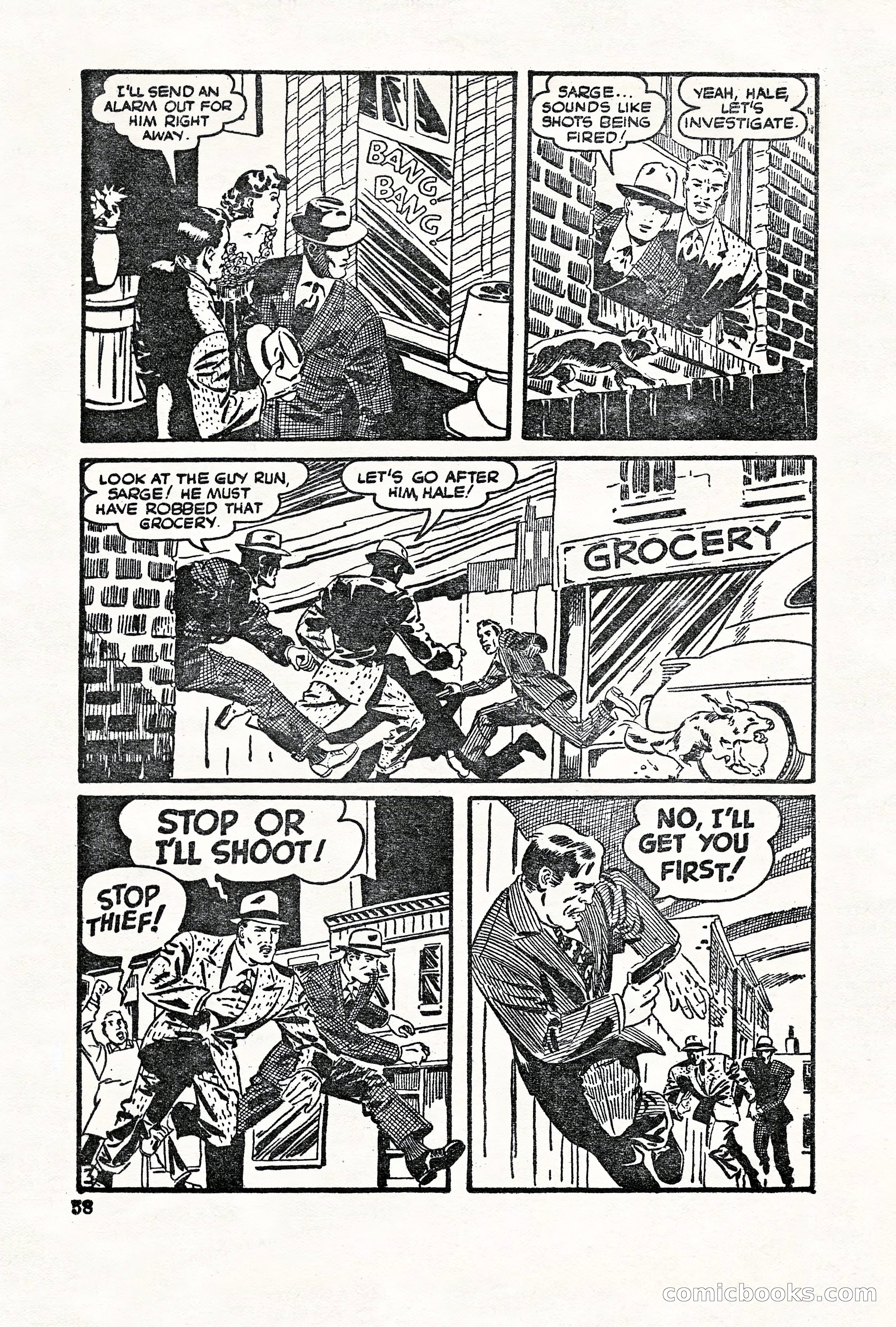 Super-Detective, May 1950 — page 58 of 132