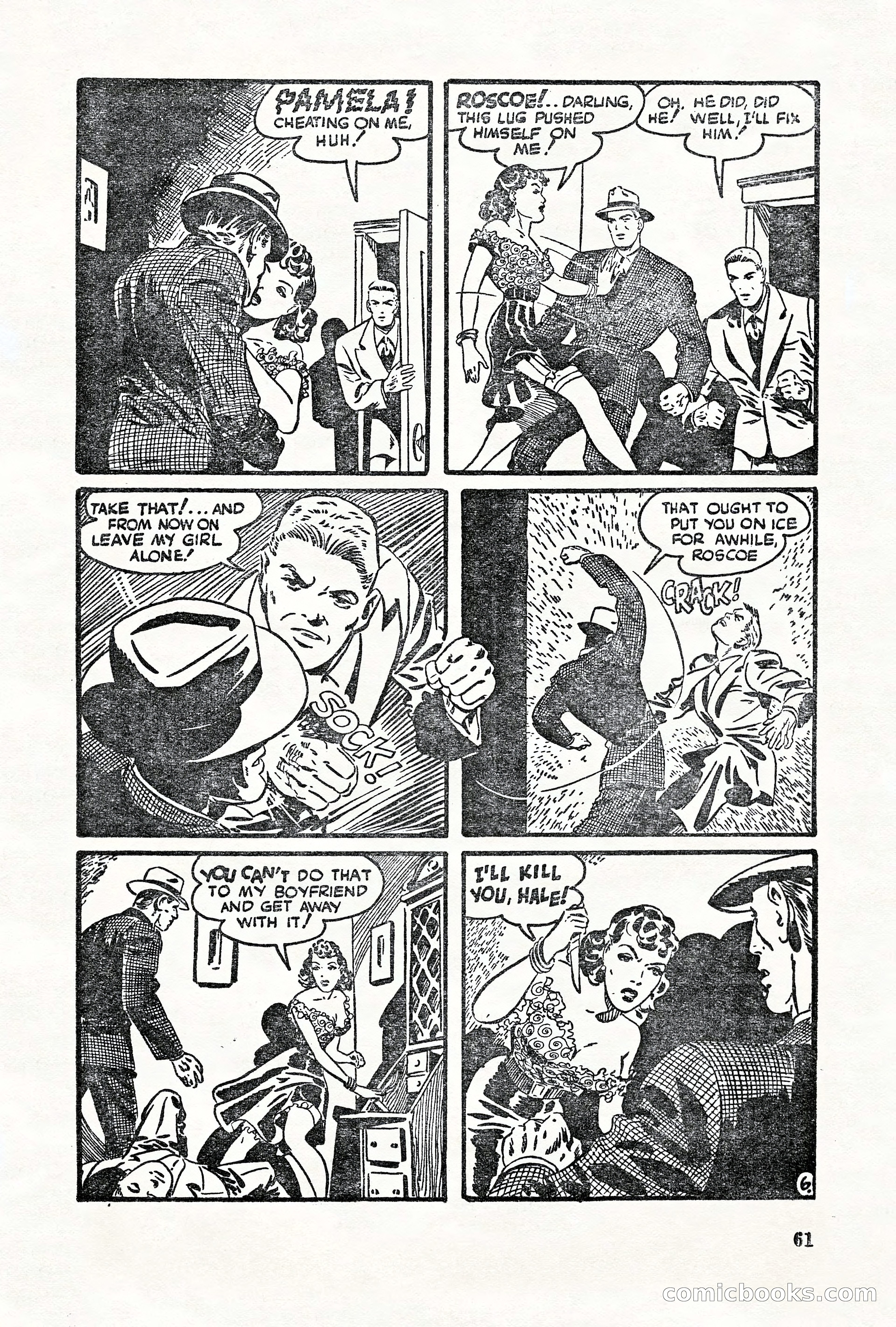 Super-Detective, May 1950 — page 61 of 132