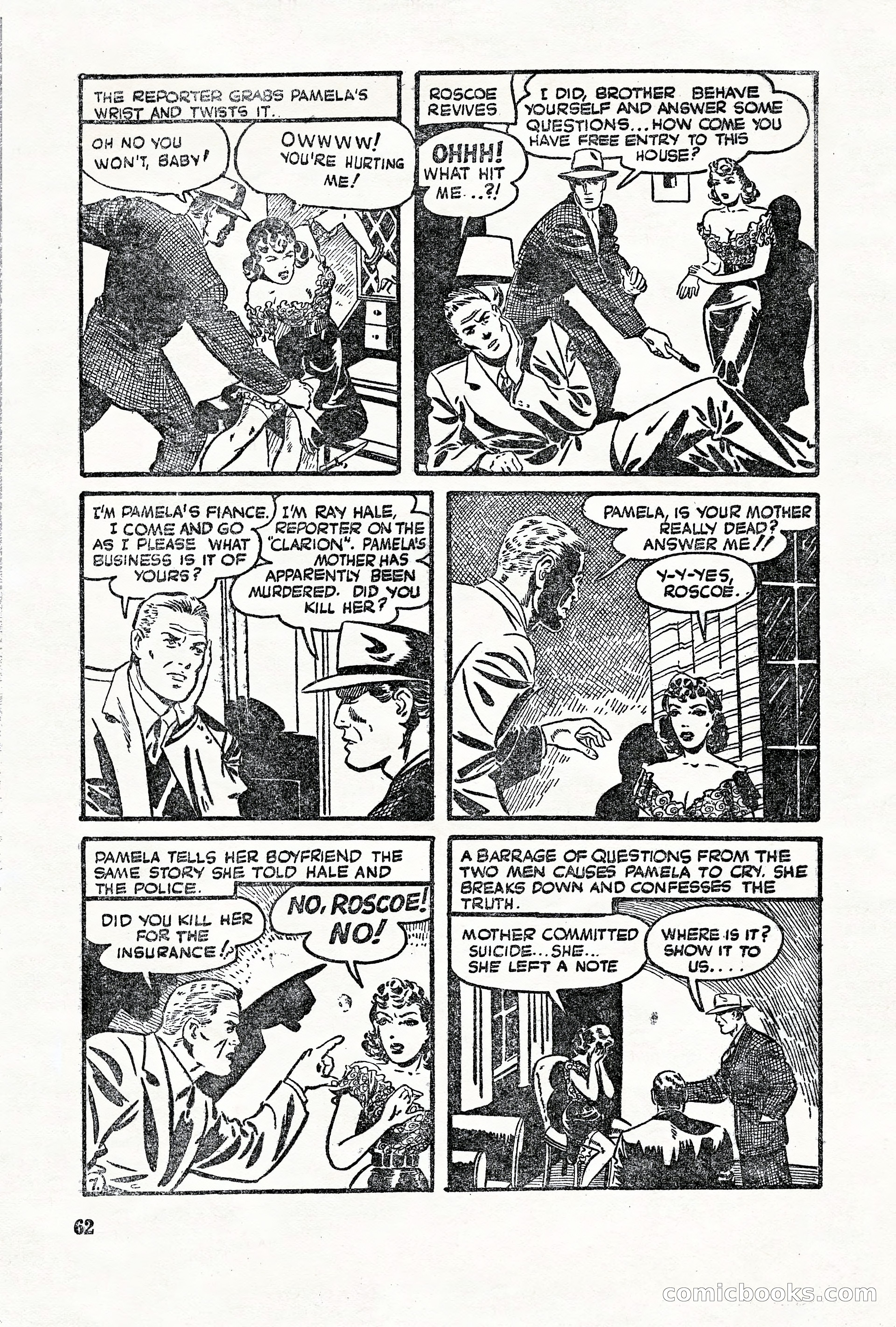 Super-Detective, May 1950 — page 62 of 132