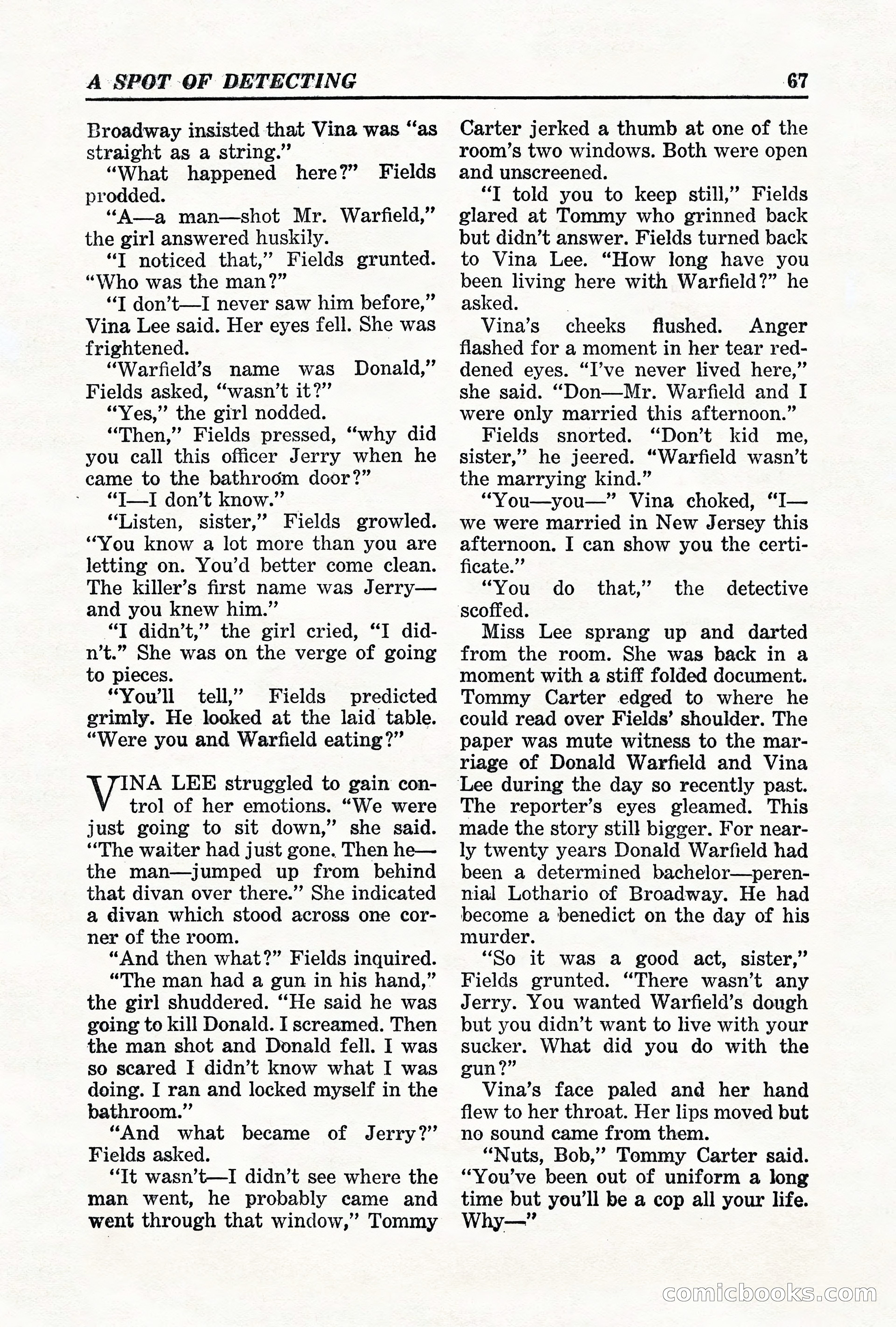 Super-Detective, May 1950 — page 67 of 132