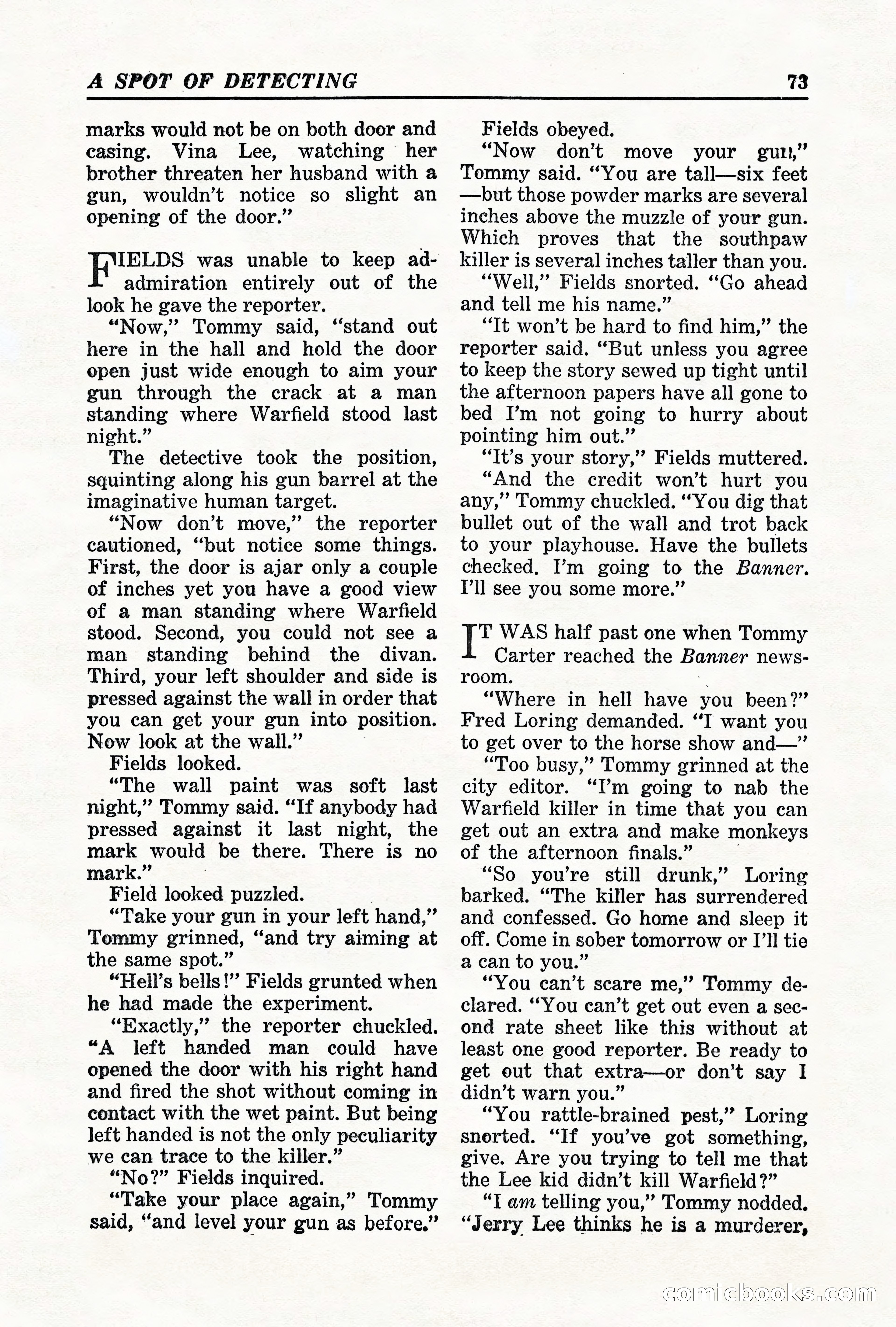 Super-Detective, May 1950 — page 73 of 132