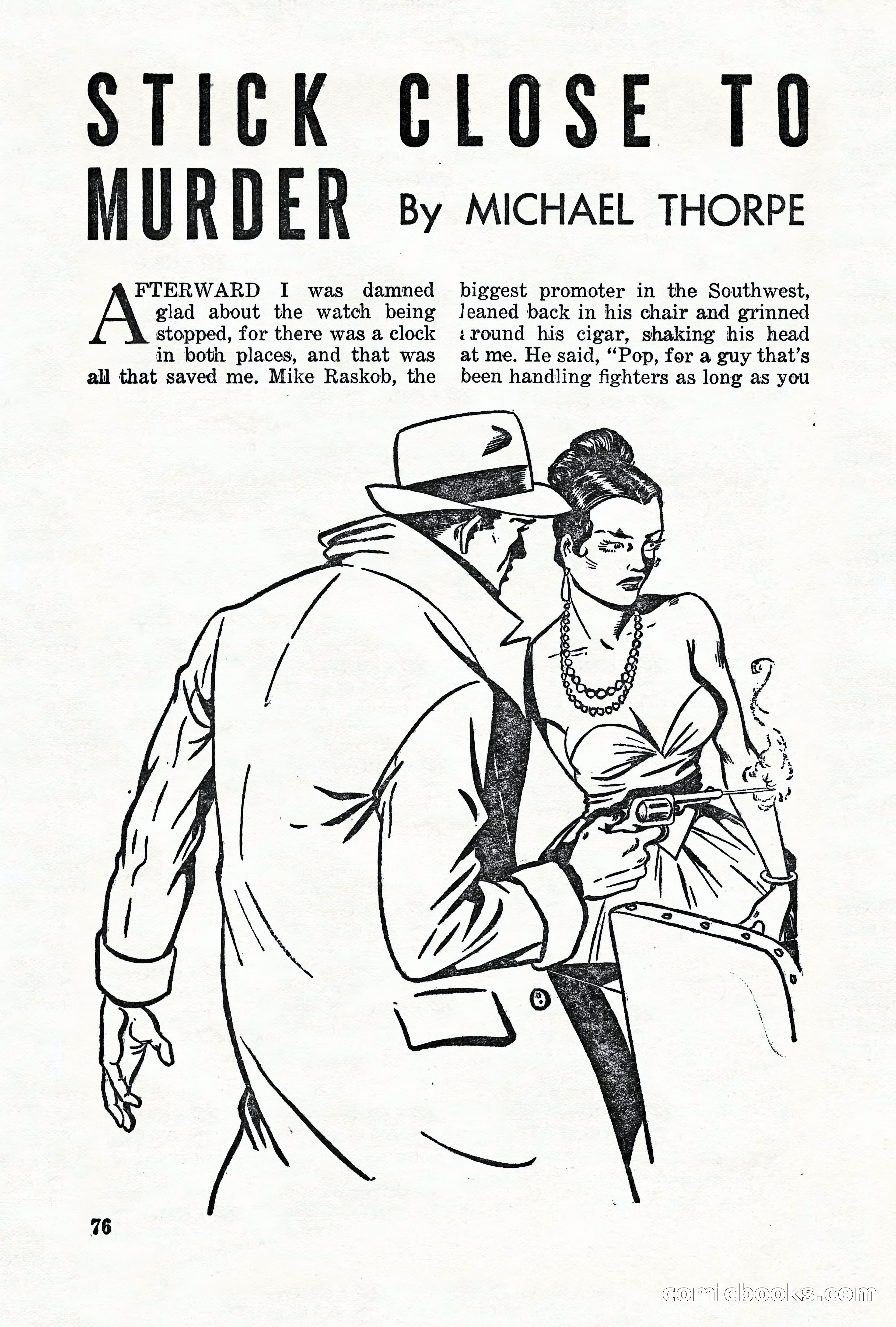 Super-Detective, May 1950 — page 76 of 132