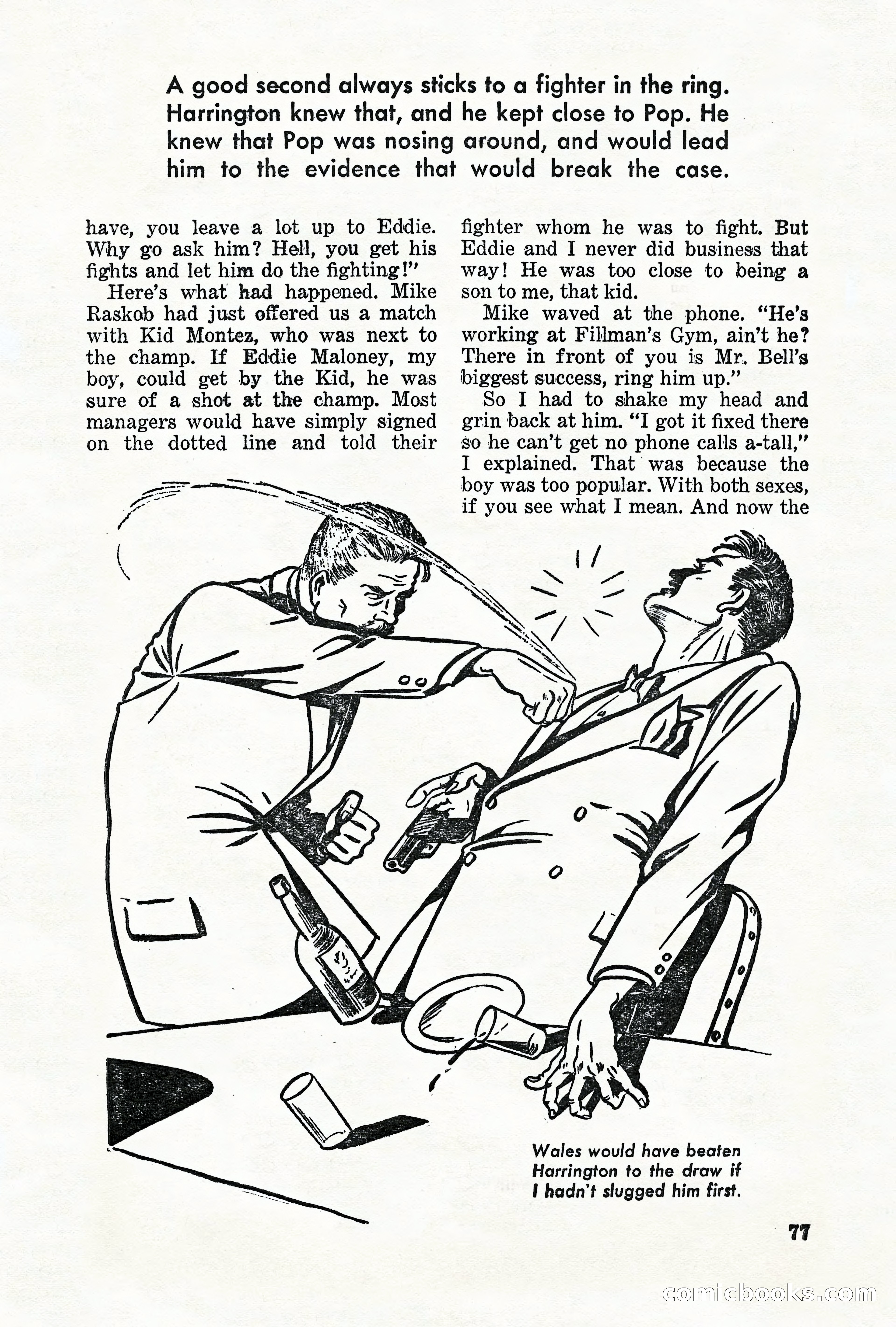 Super-Detective, May 1950 — page 77 of 132