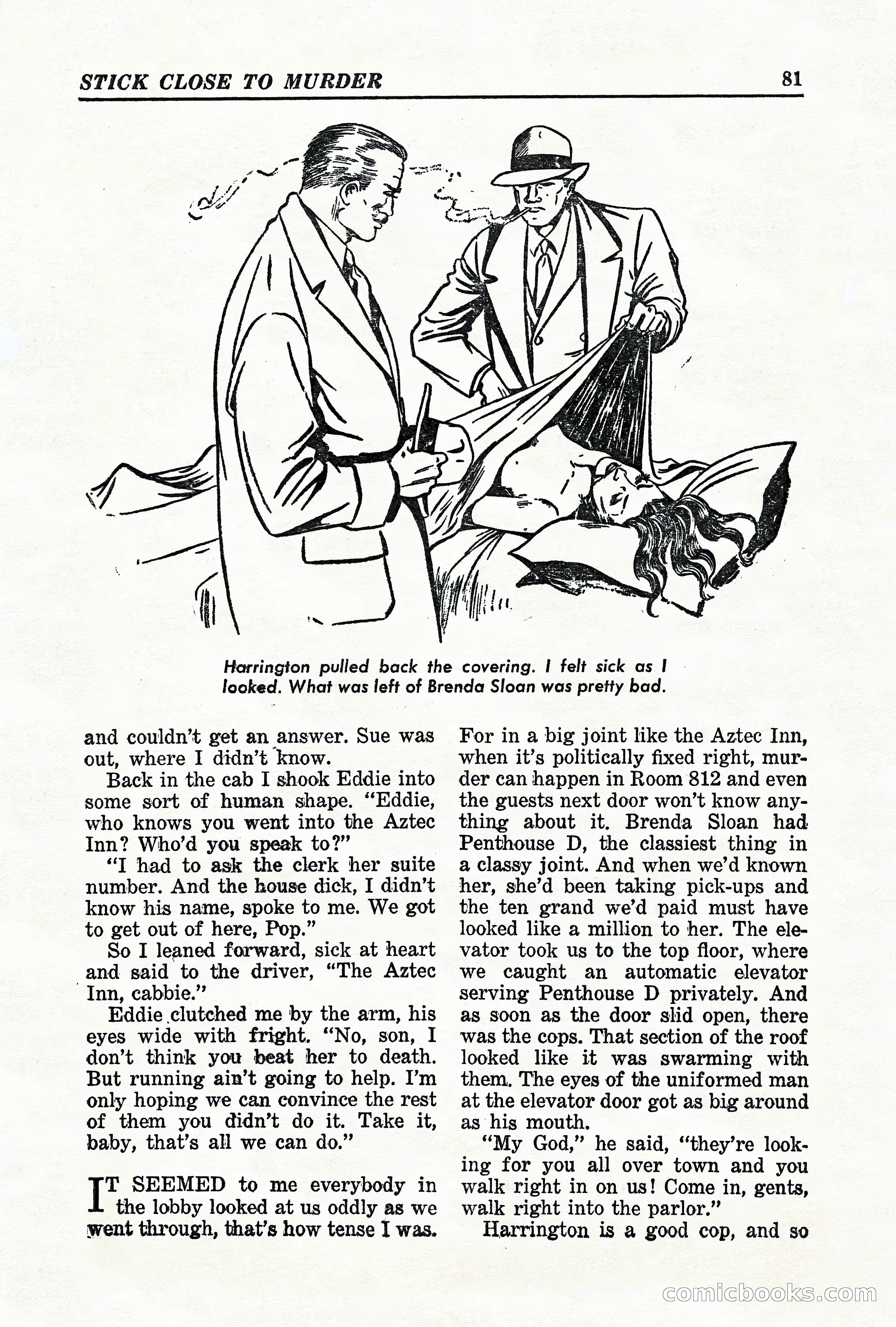 Super-Detective, May 1950 — page 81 of 132