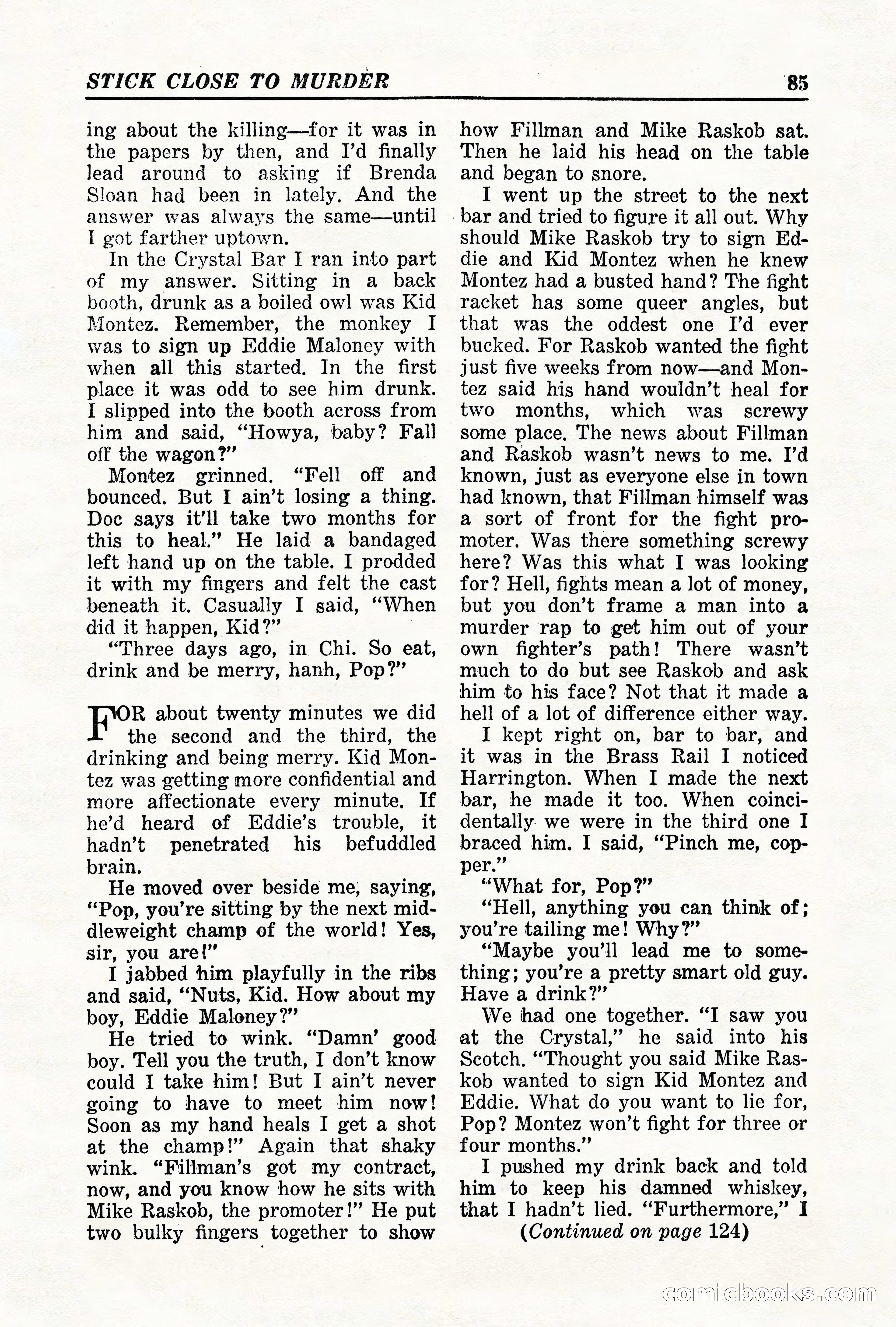 Super-Detective, May 1950 — page 85 of 132