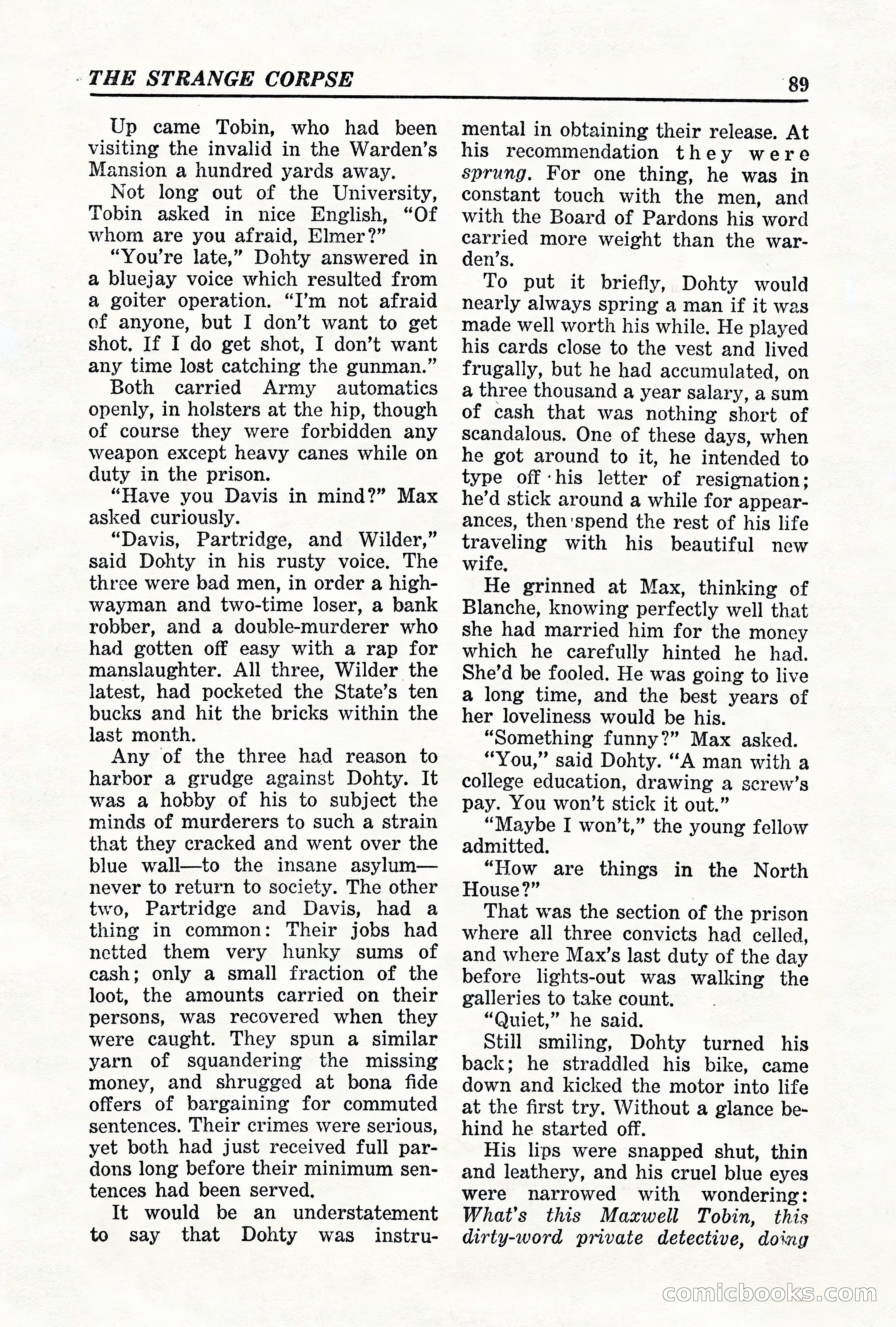 Super-Detective, May 1950 — page 89 of 132