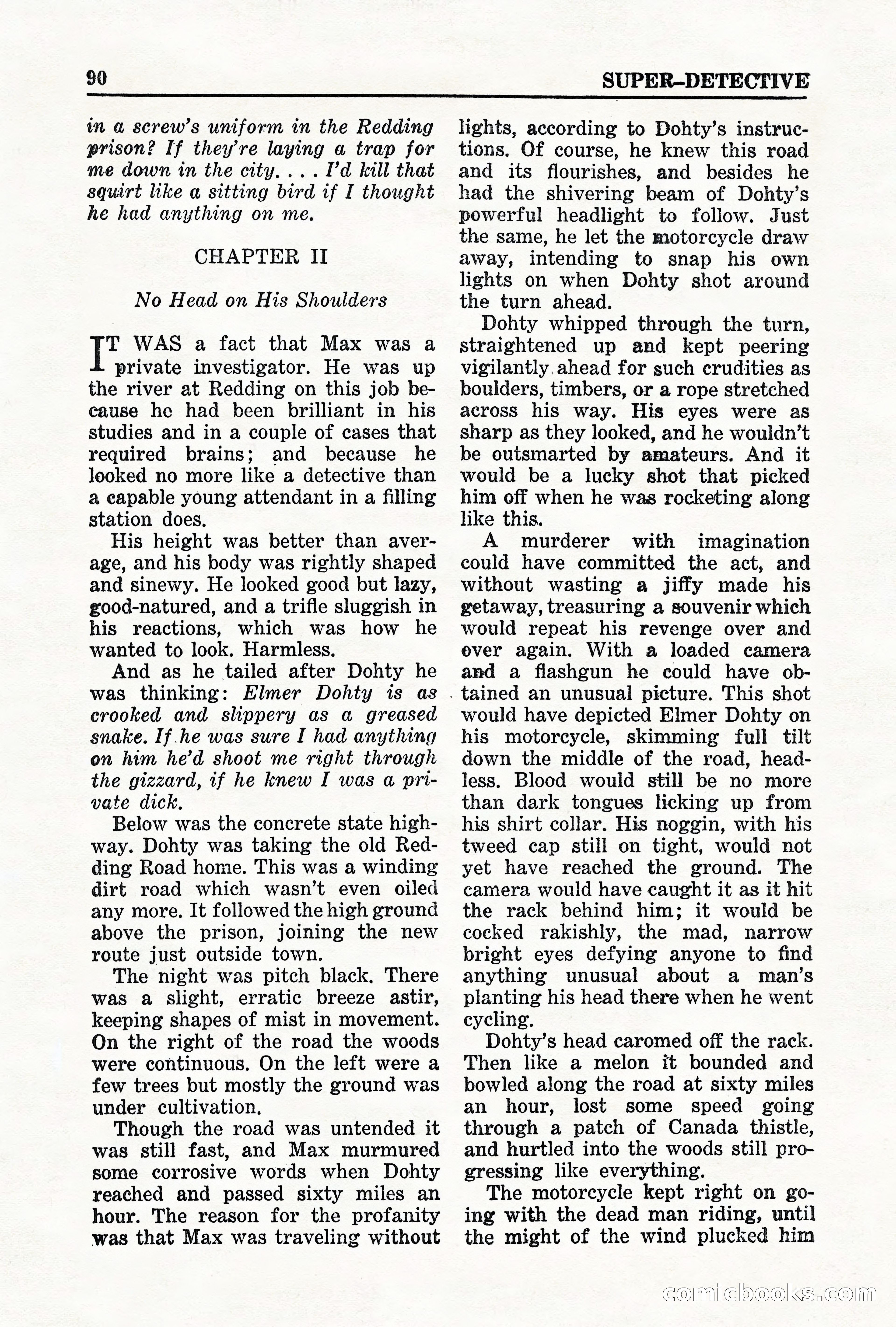 Super-Detective, May 1950 — page 90 of 132