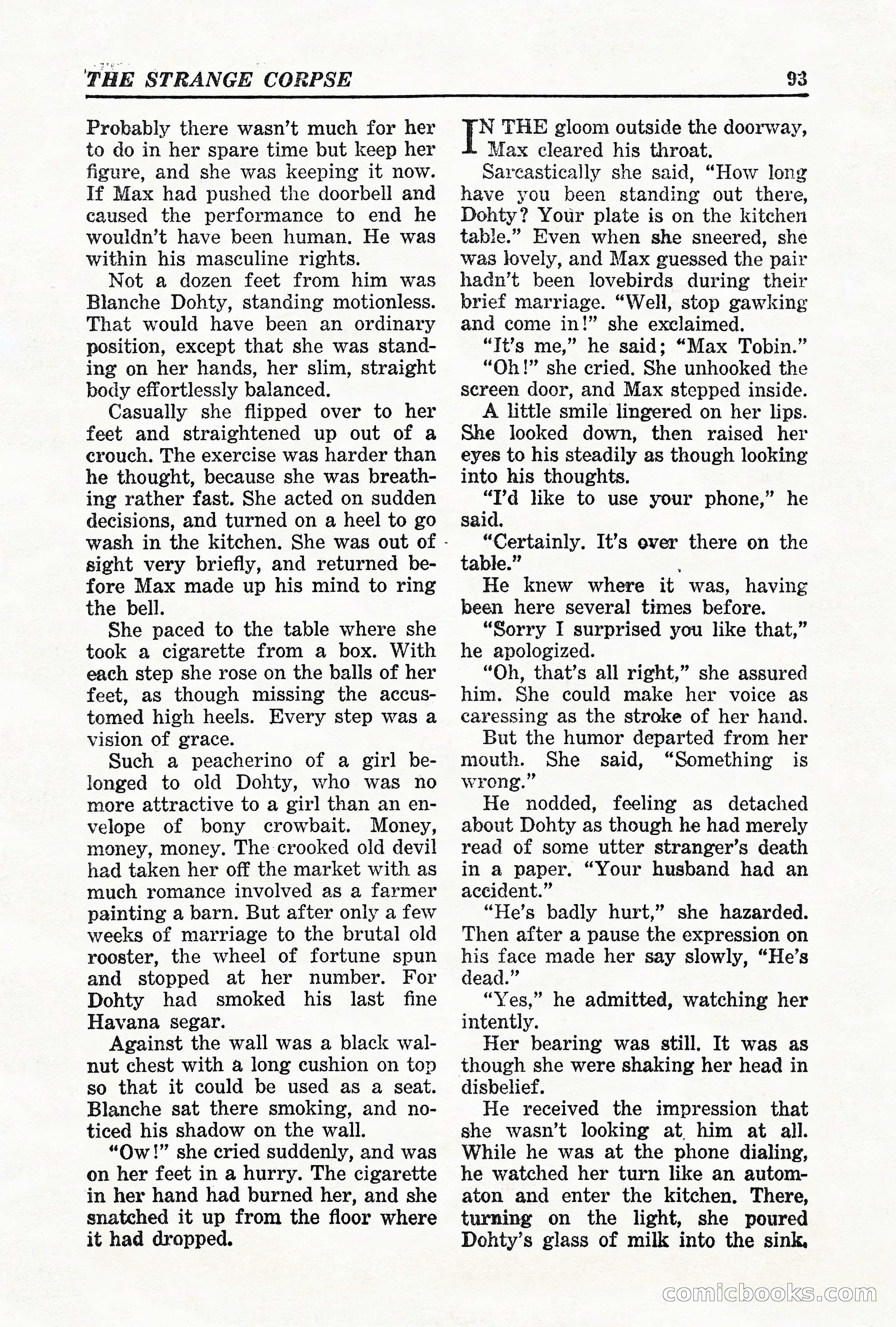 Super-Detective, May 1950 — page 93 of 132