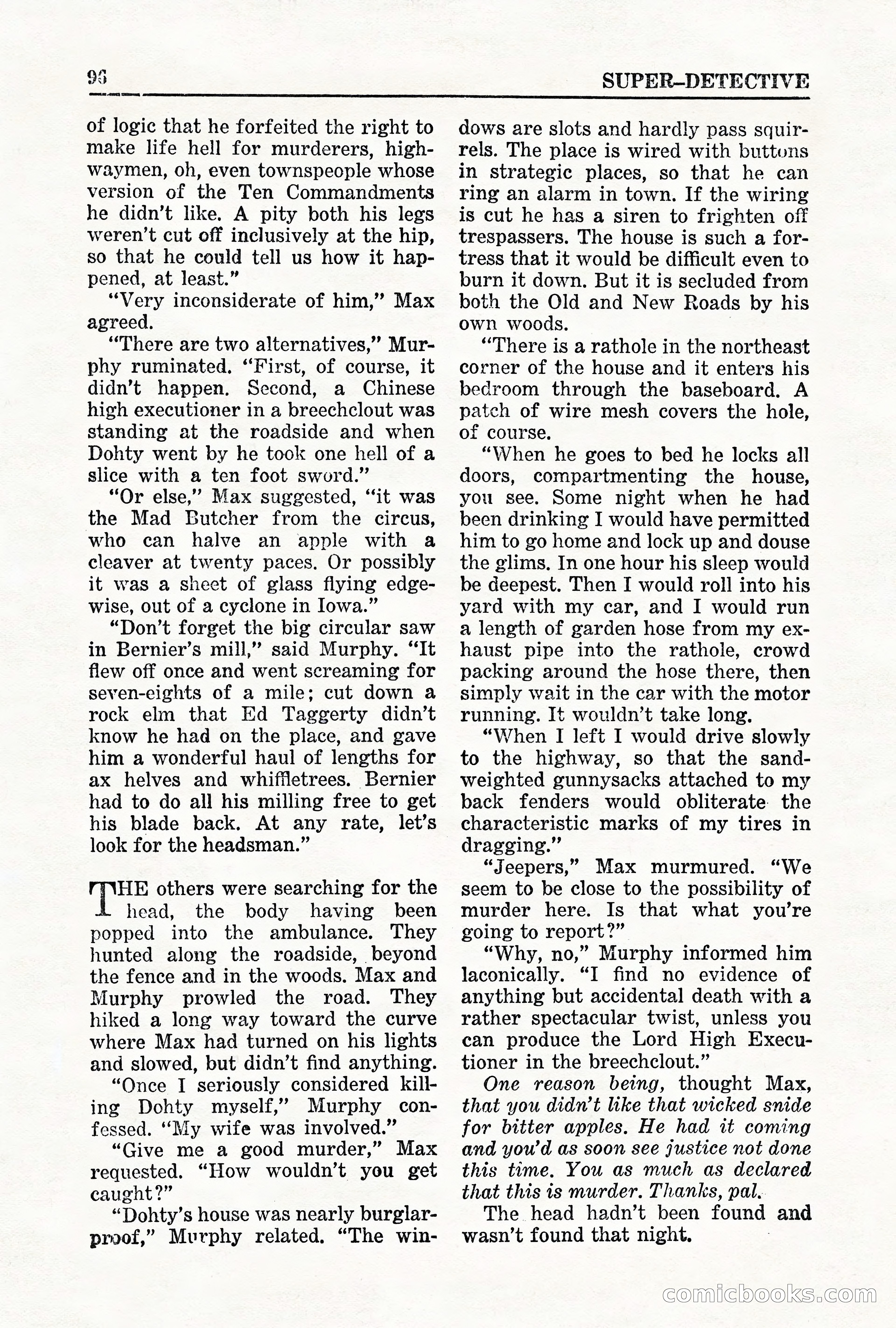 Super-Detective, May 1950 — page 96 of 132