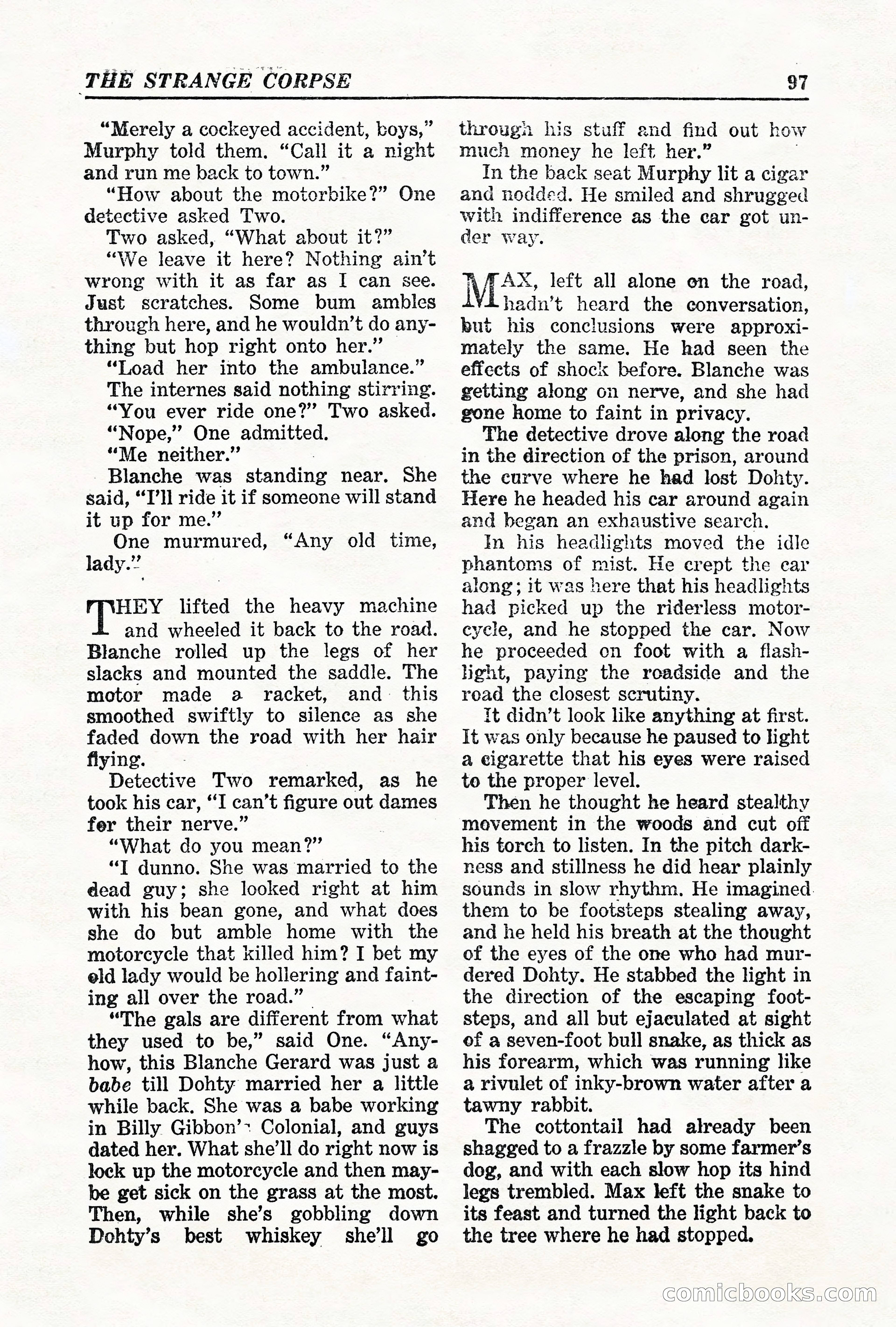 Super-Detective, May 1950 — page 97 of 132
