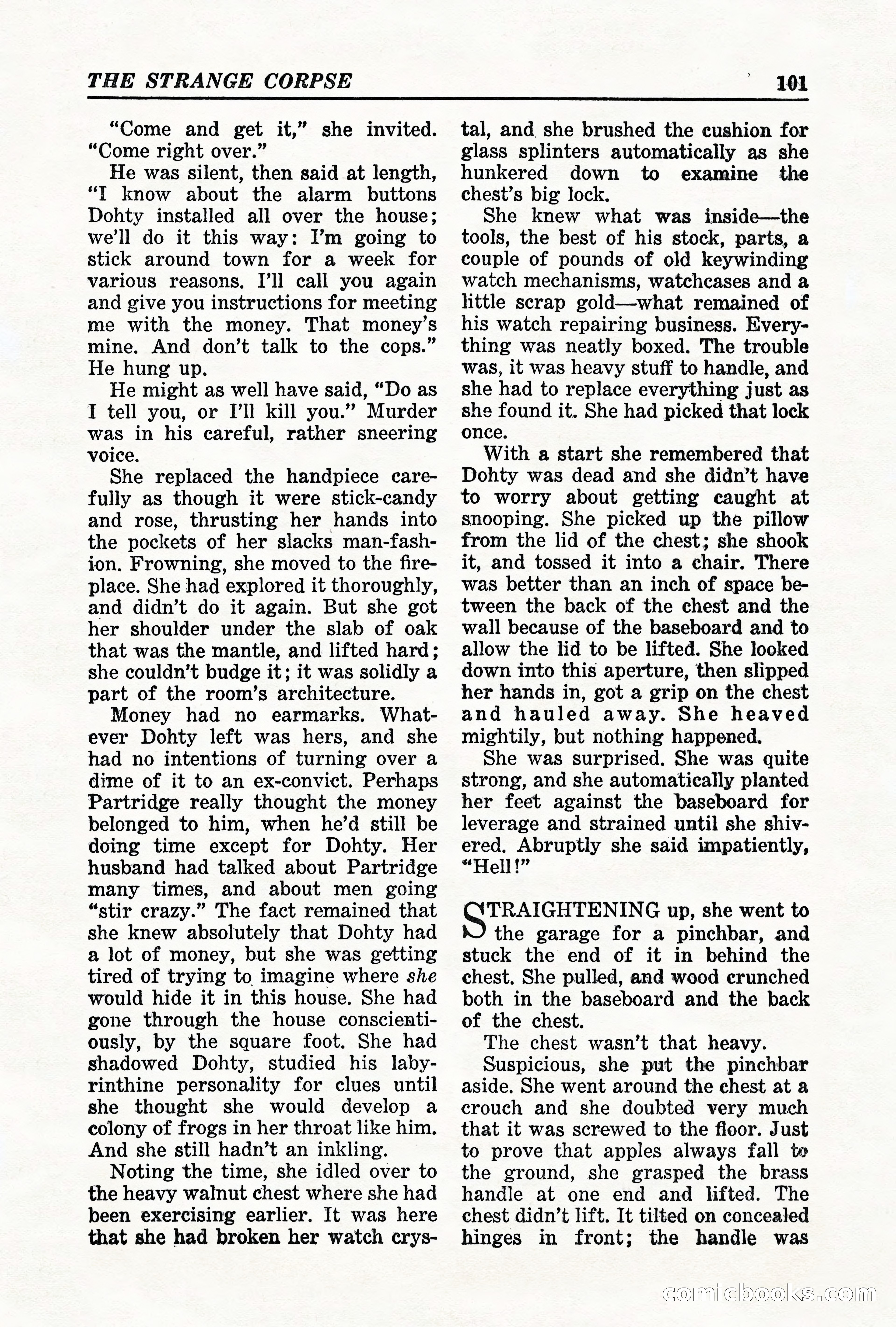 Super-Detective, May 1950 — page 101 of 132