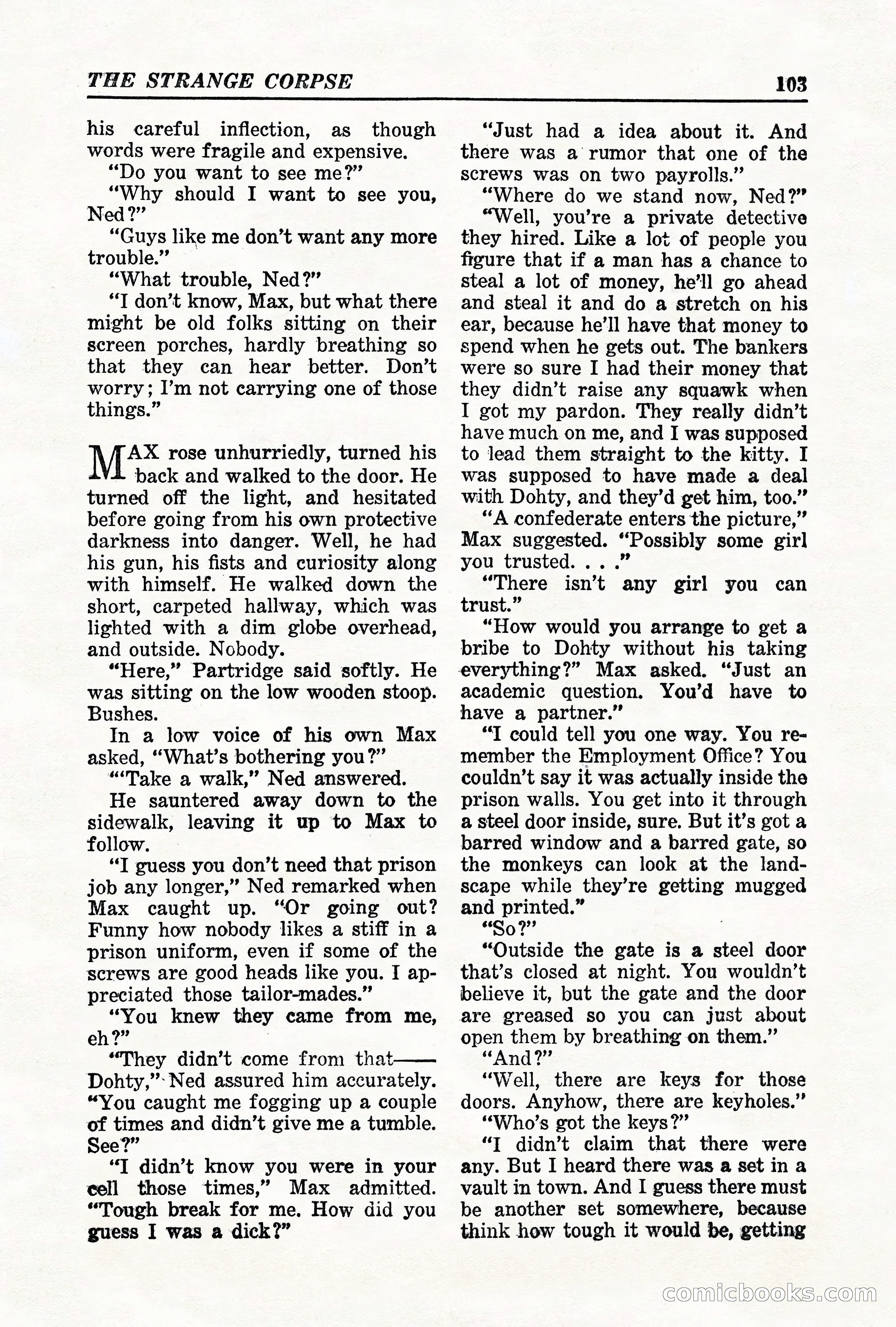Super-Detective, May 1950 — page 103 of 132