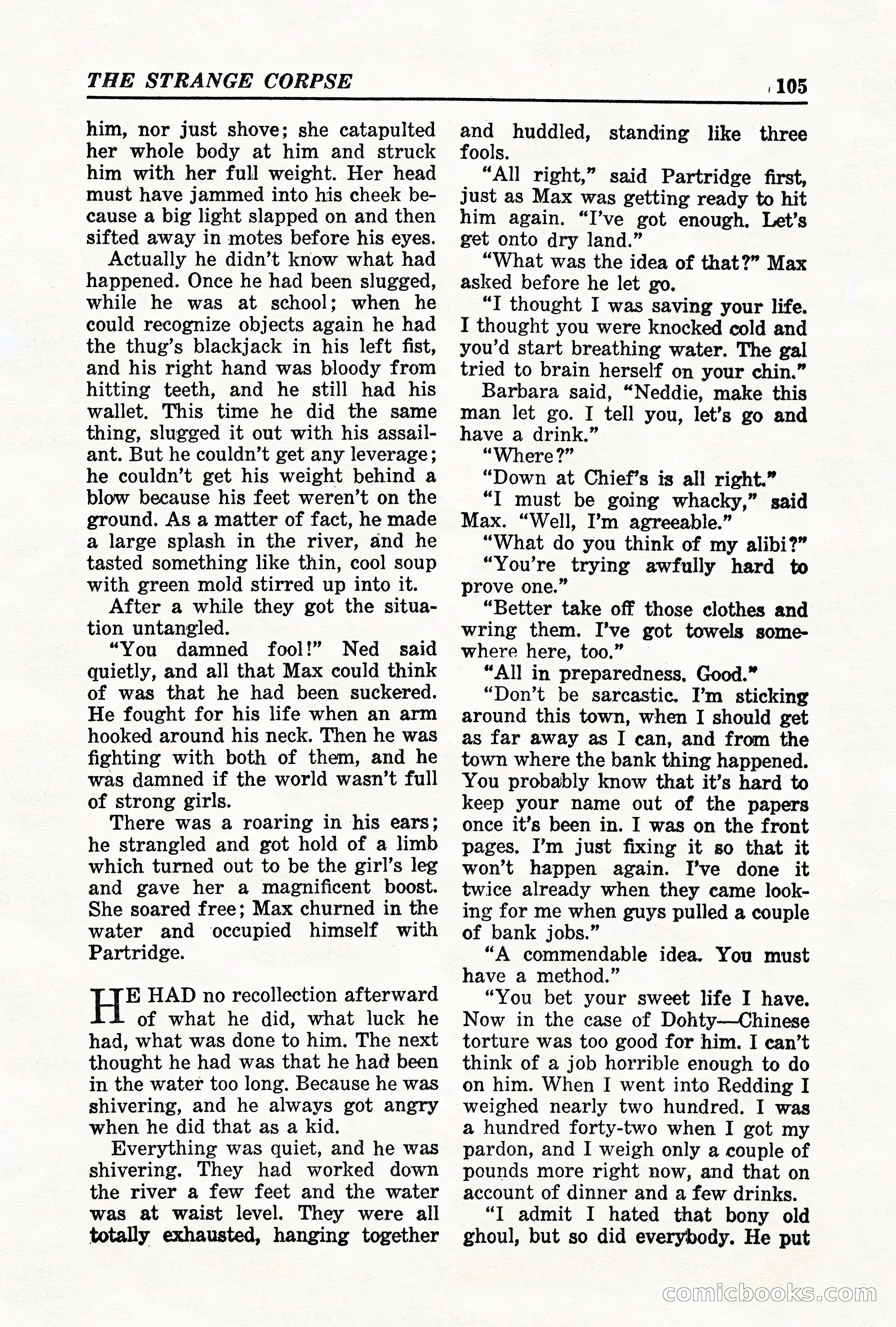 Super-Detective, May 1950 — page 105 of 132