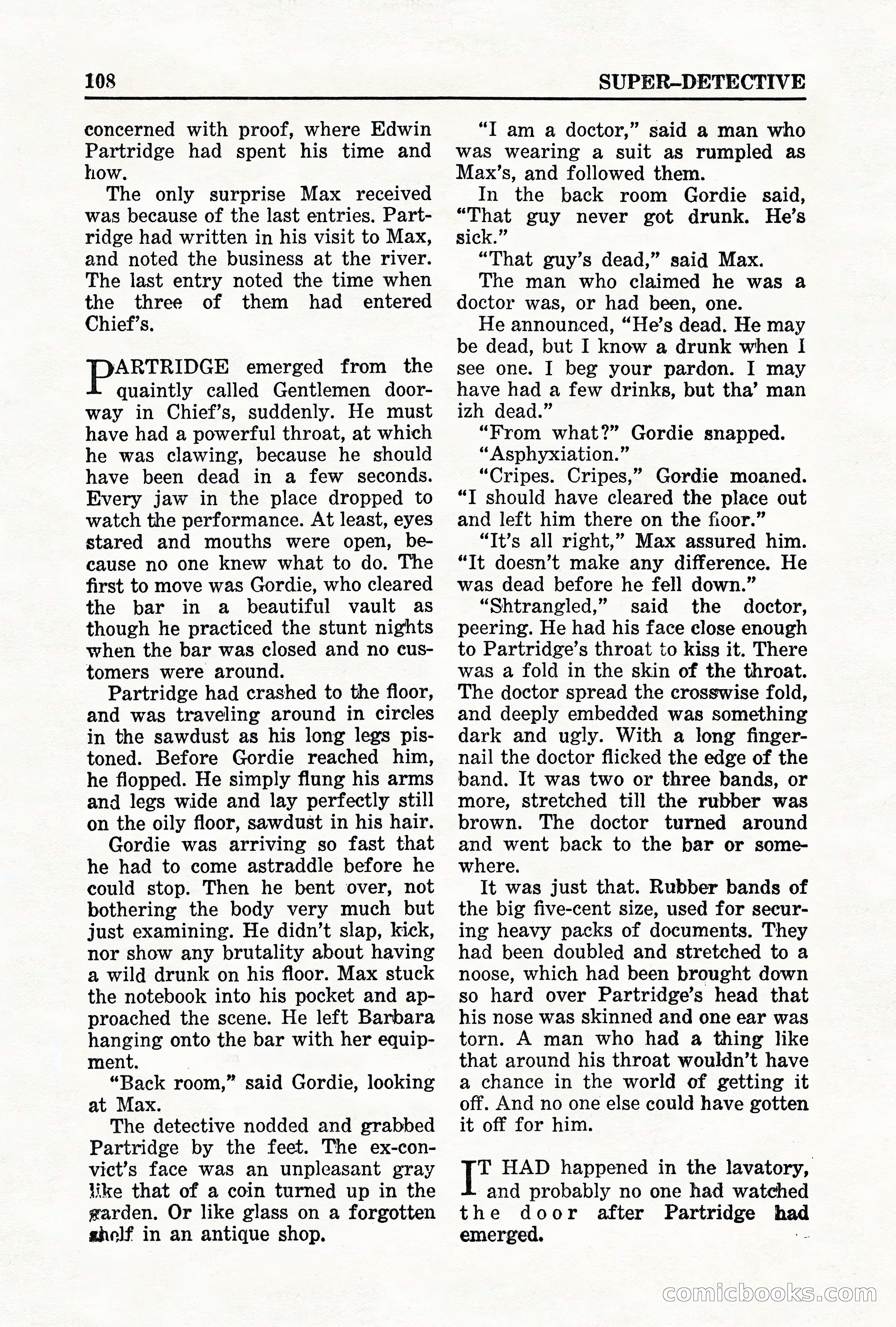 Super-Detective, May 1950 — page 108 of 132
