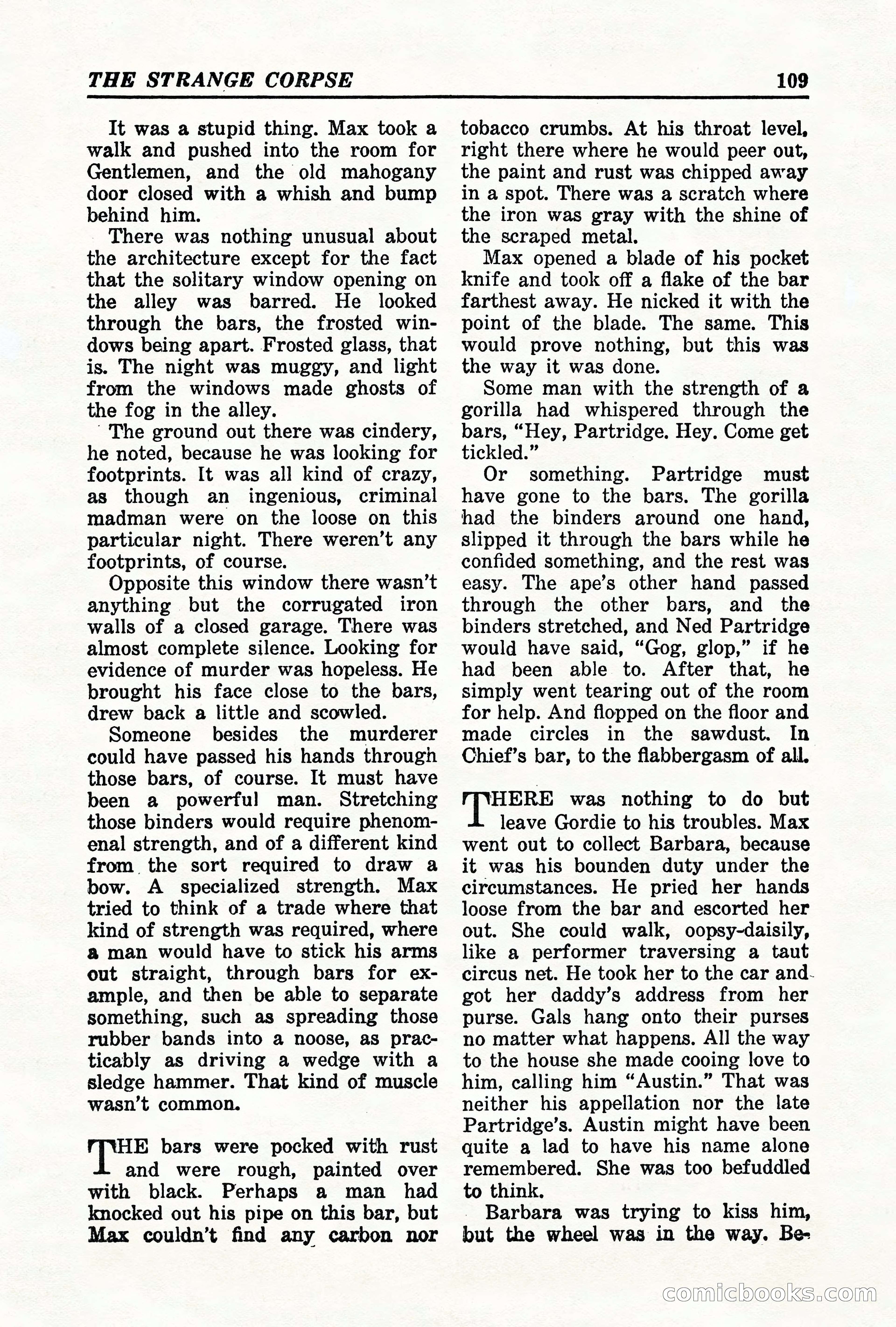 Super-Detective, May 1950 — page 109 of 132