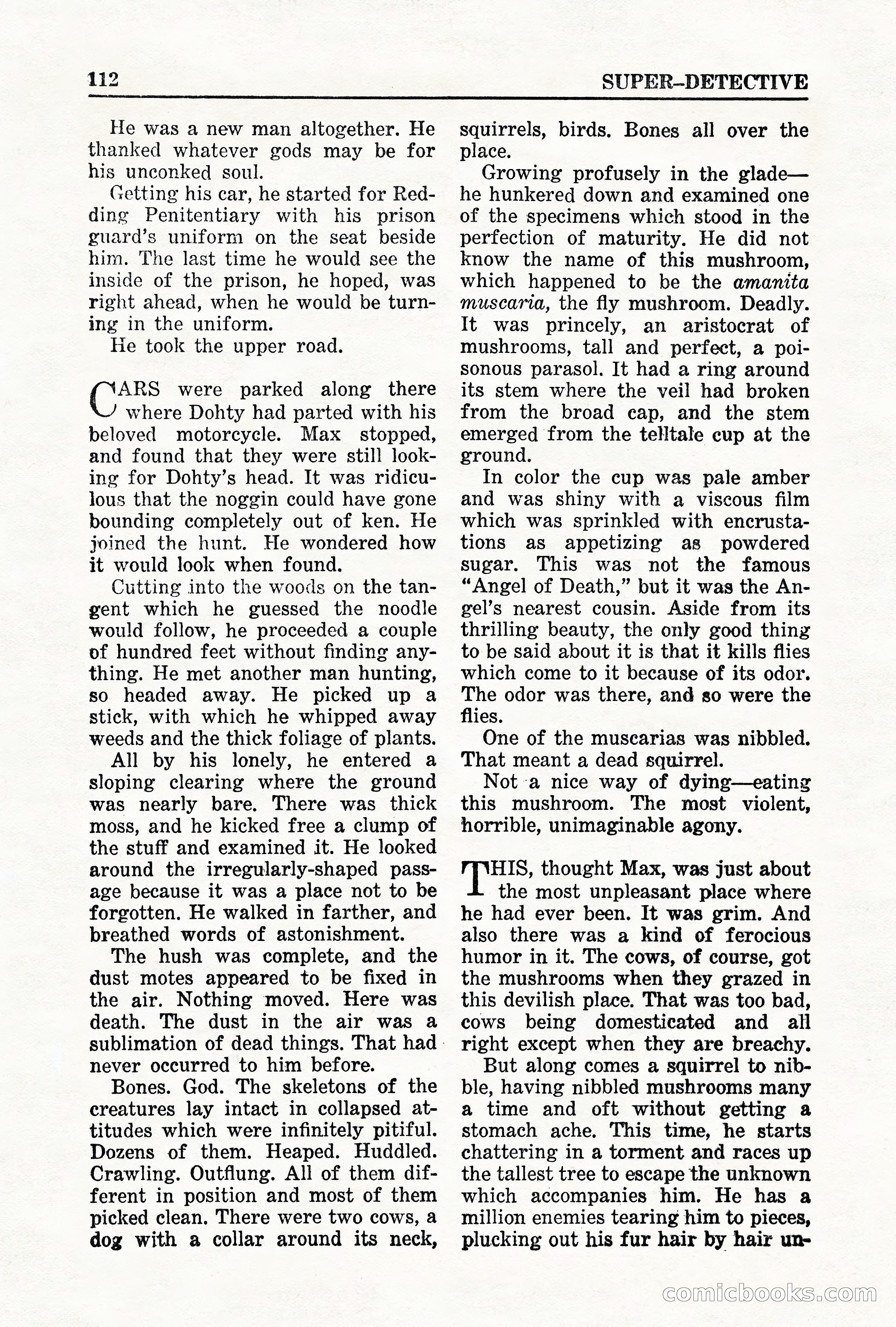 Super-Detective, May 1950 — page 112 of 132