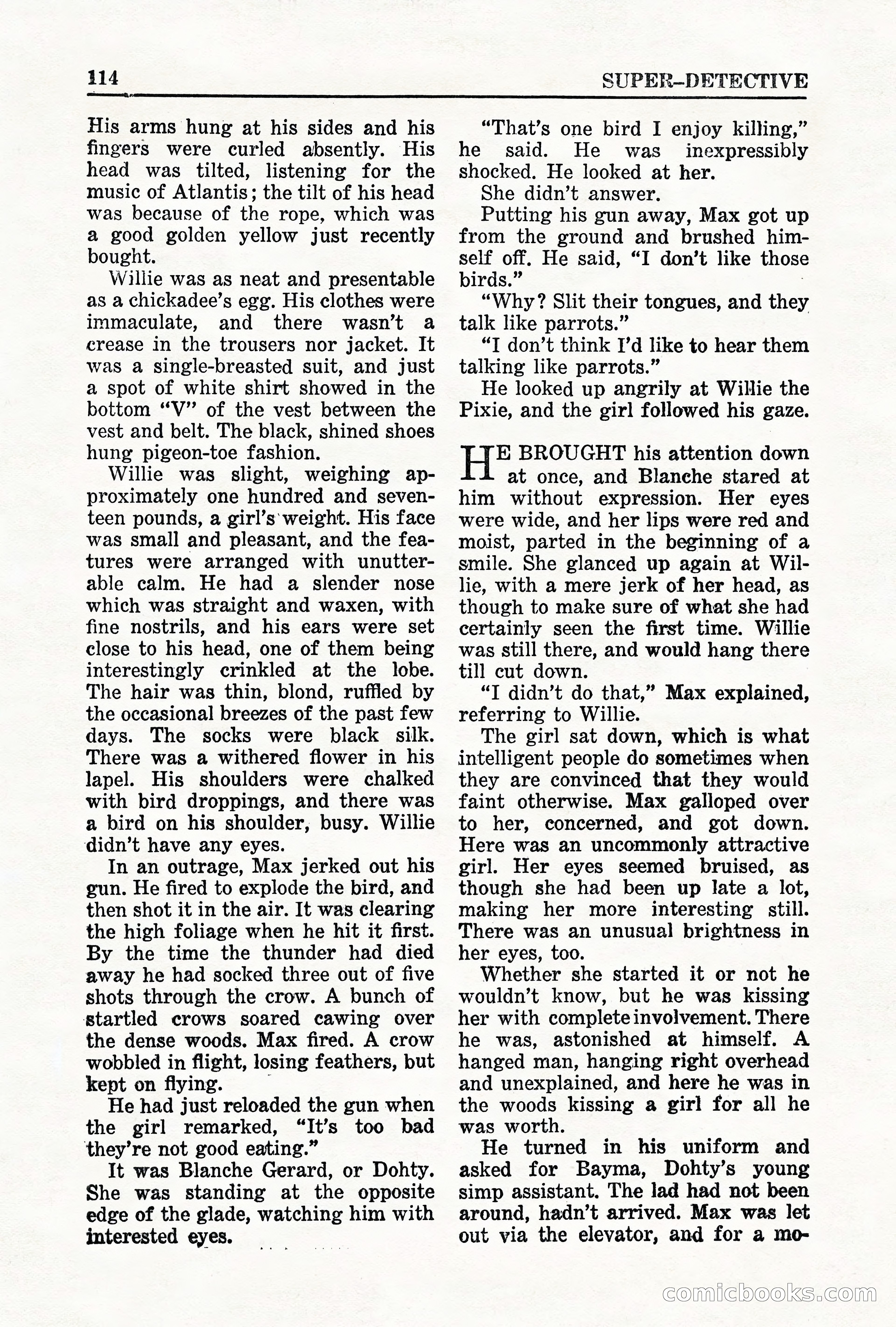 Super-Detective, May 1950 — page 114 of 132