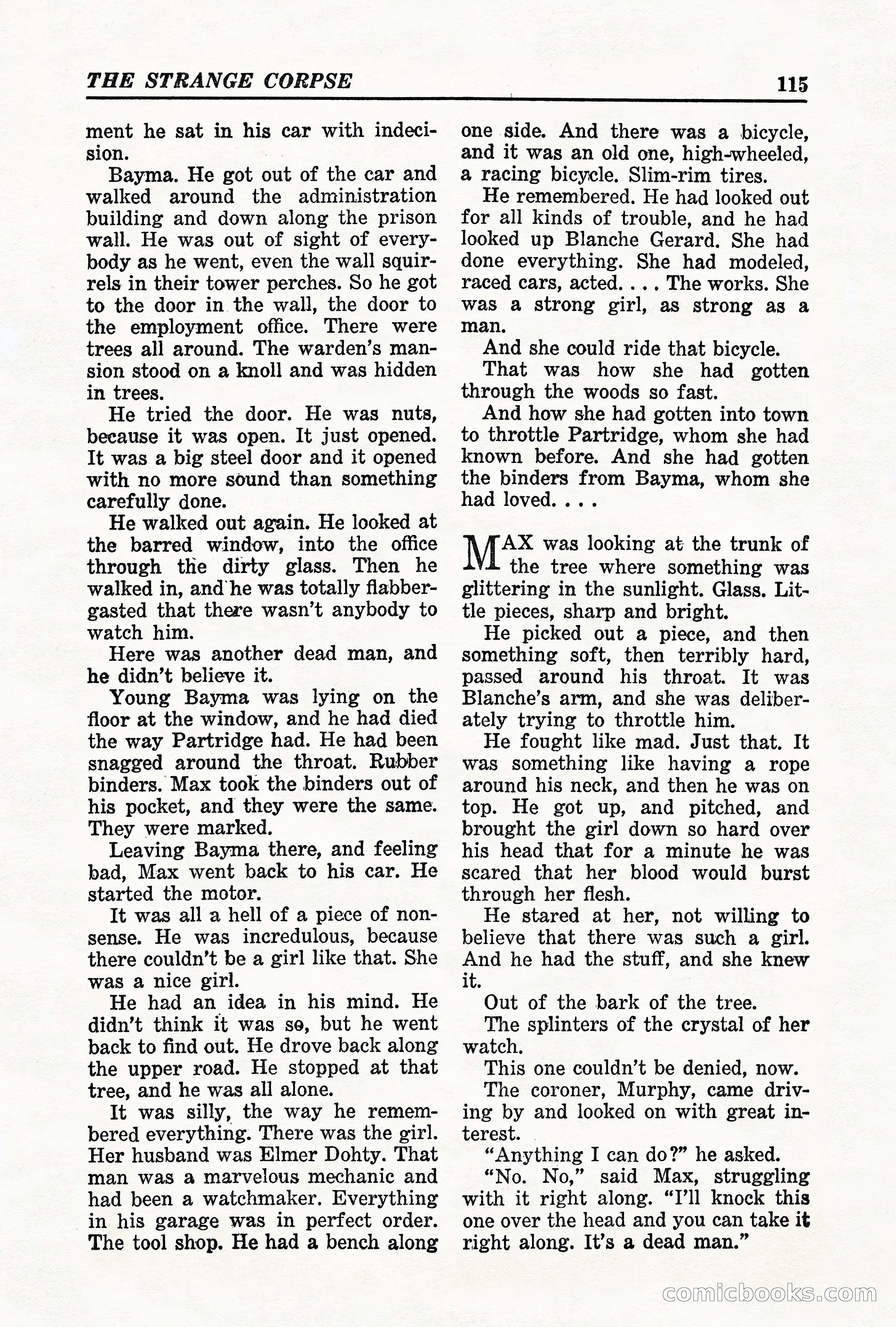 Super-Detective, May 1950 — page 115 of 132