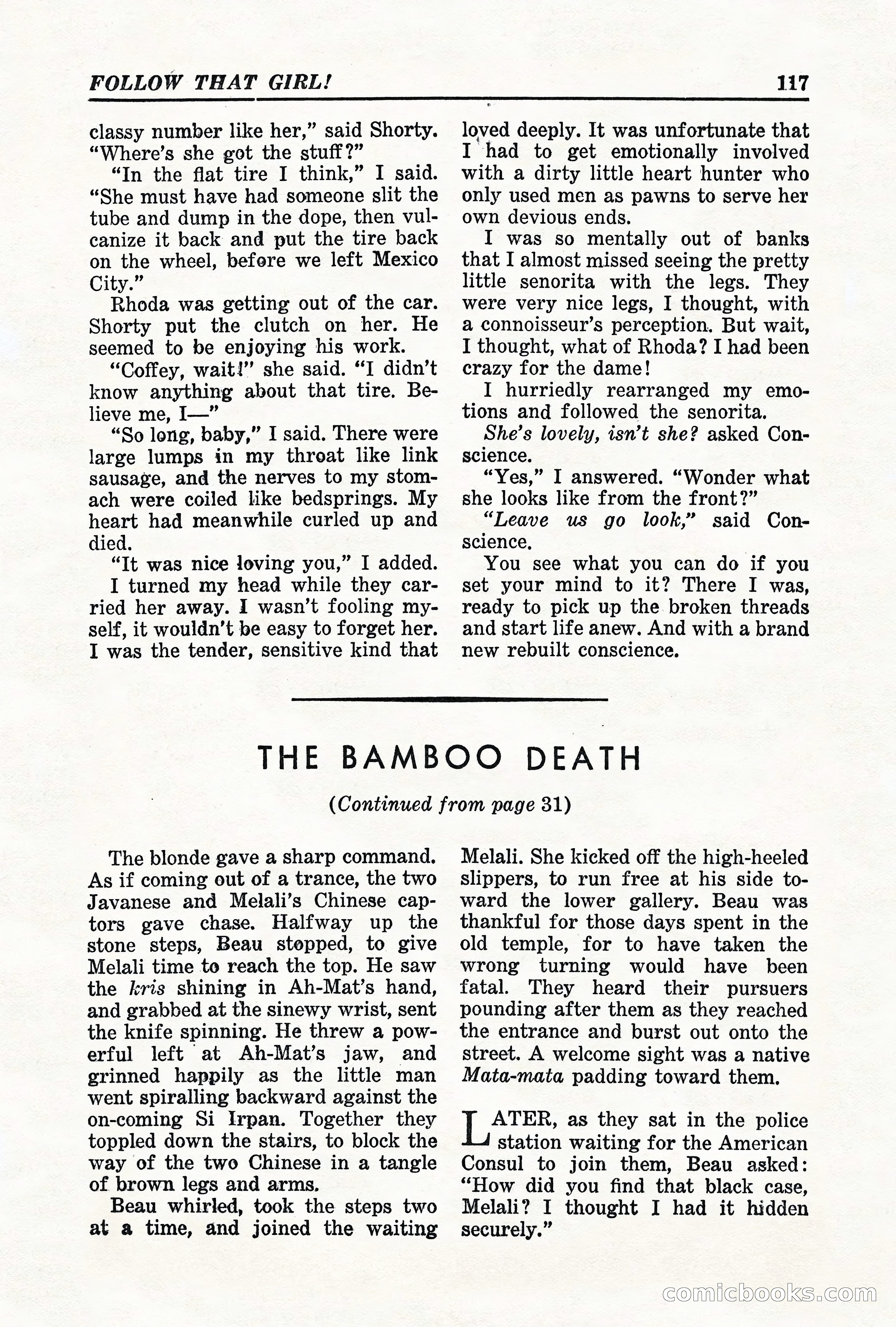 Super-Detective, May 1950 — page 117 of 132