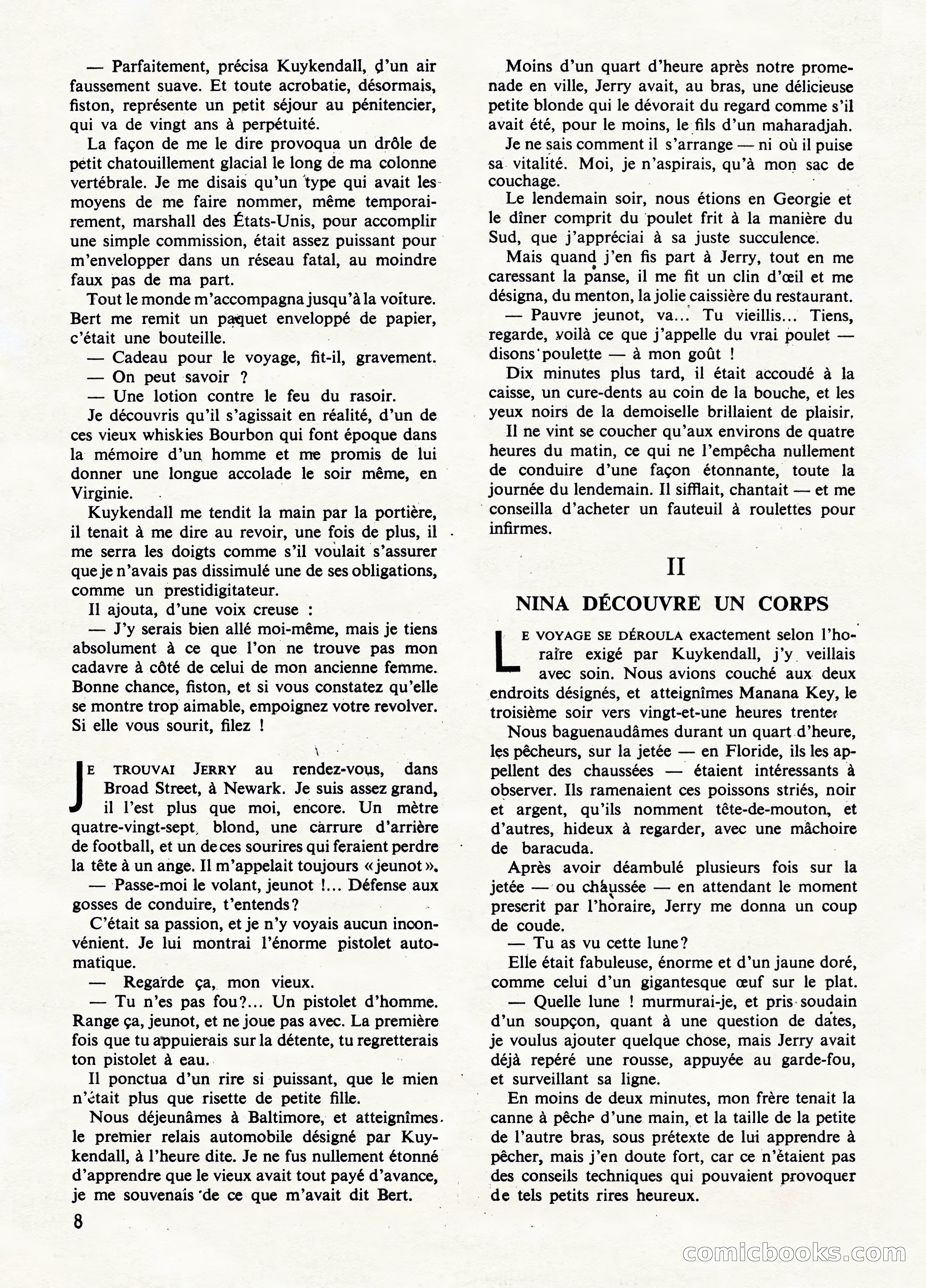 Super Policier Magazine, No. 1 — page 8 of 84