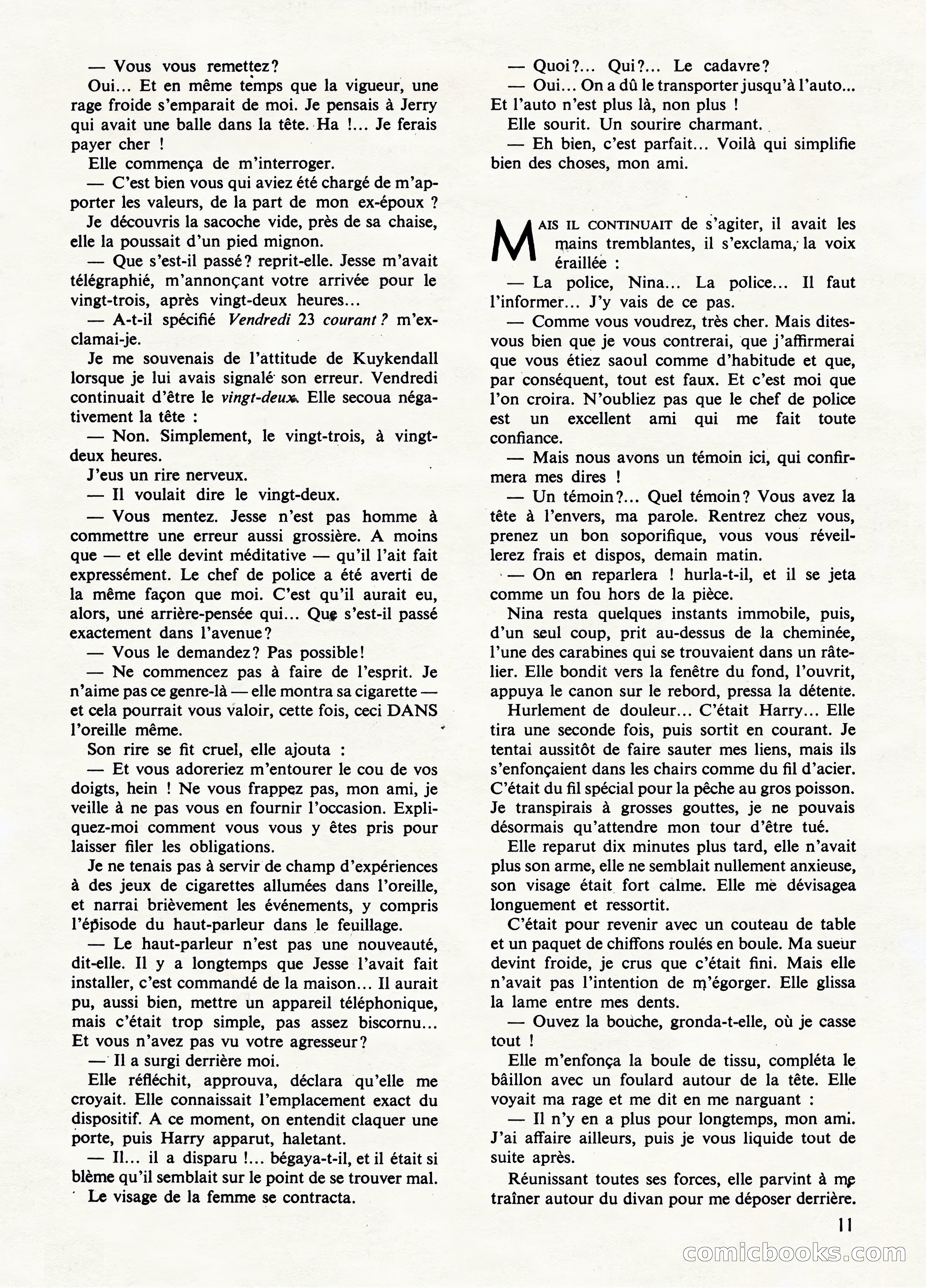 Super Policier Magazine, No. 1 — page 11 of 84
