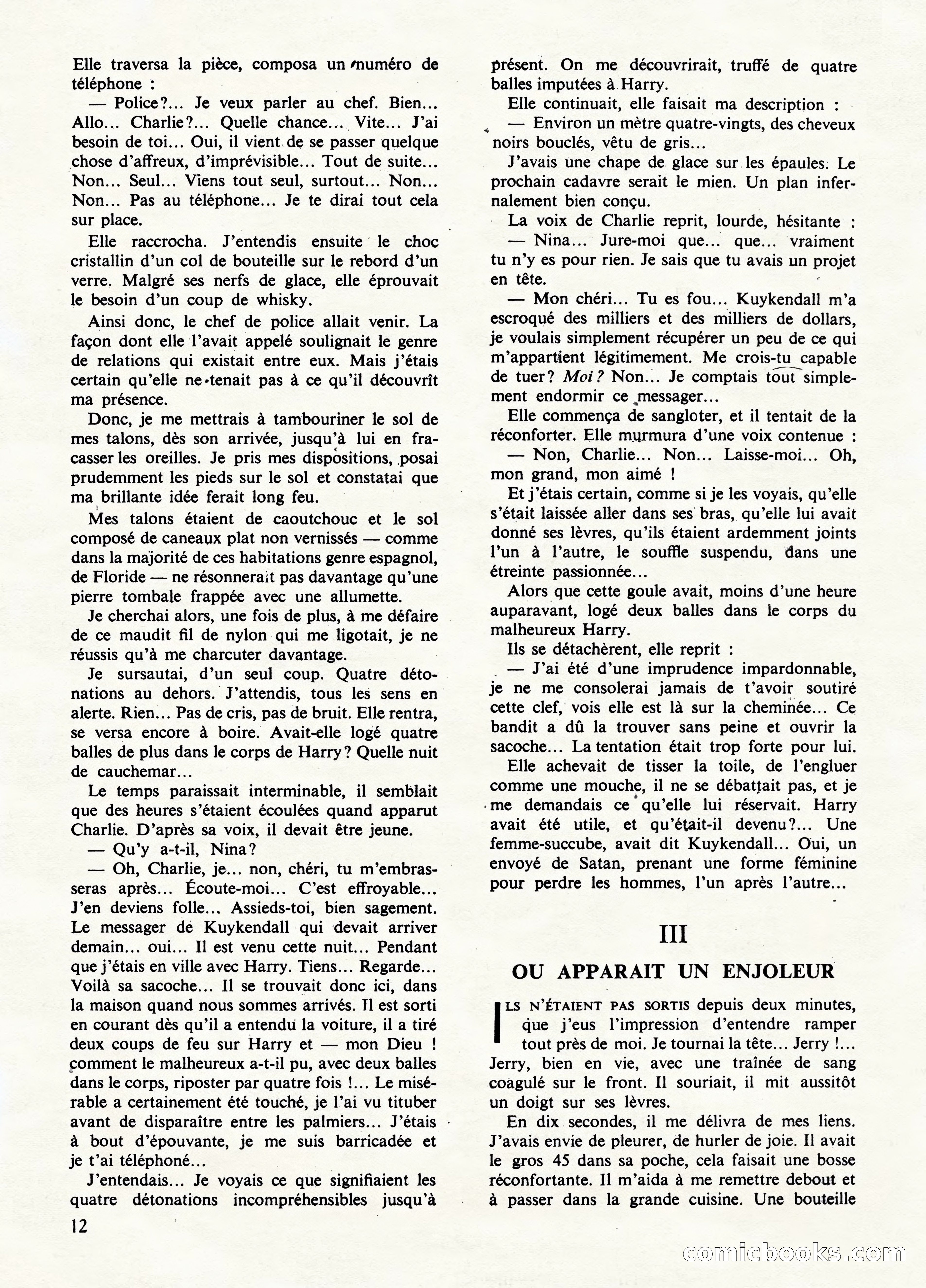Super Policier Magazine, No. 1 — page 12 of 84