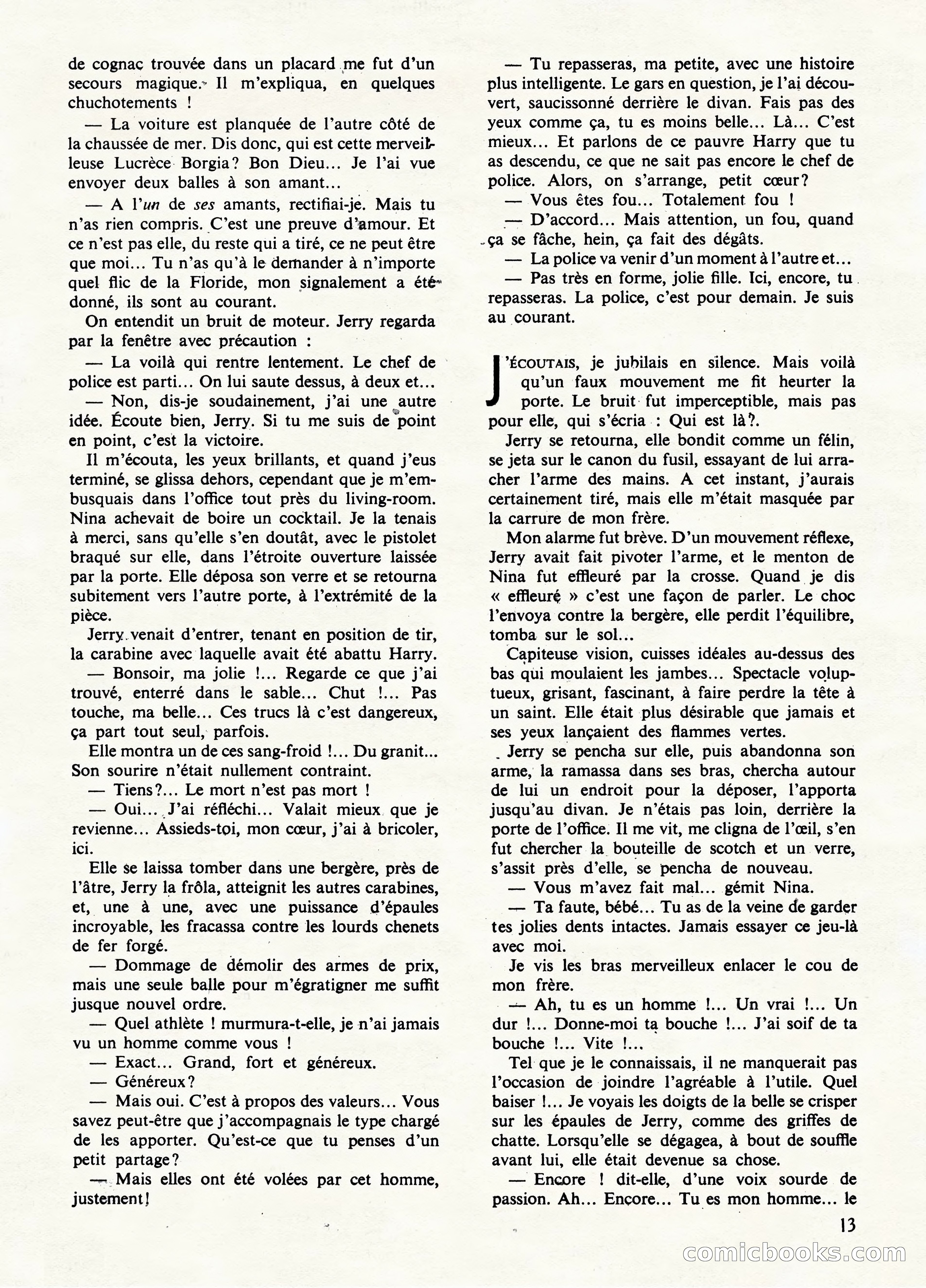 Super Policier Magazine, No. 1 — page 13 of 84