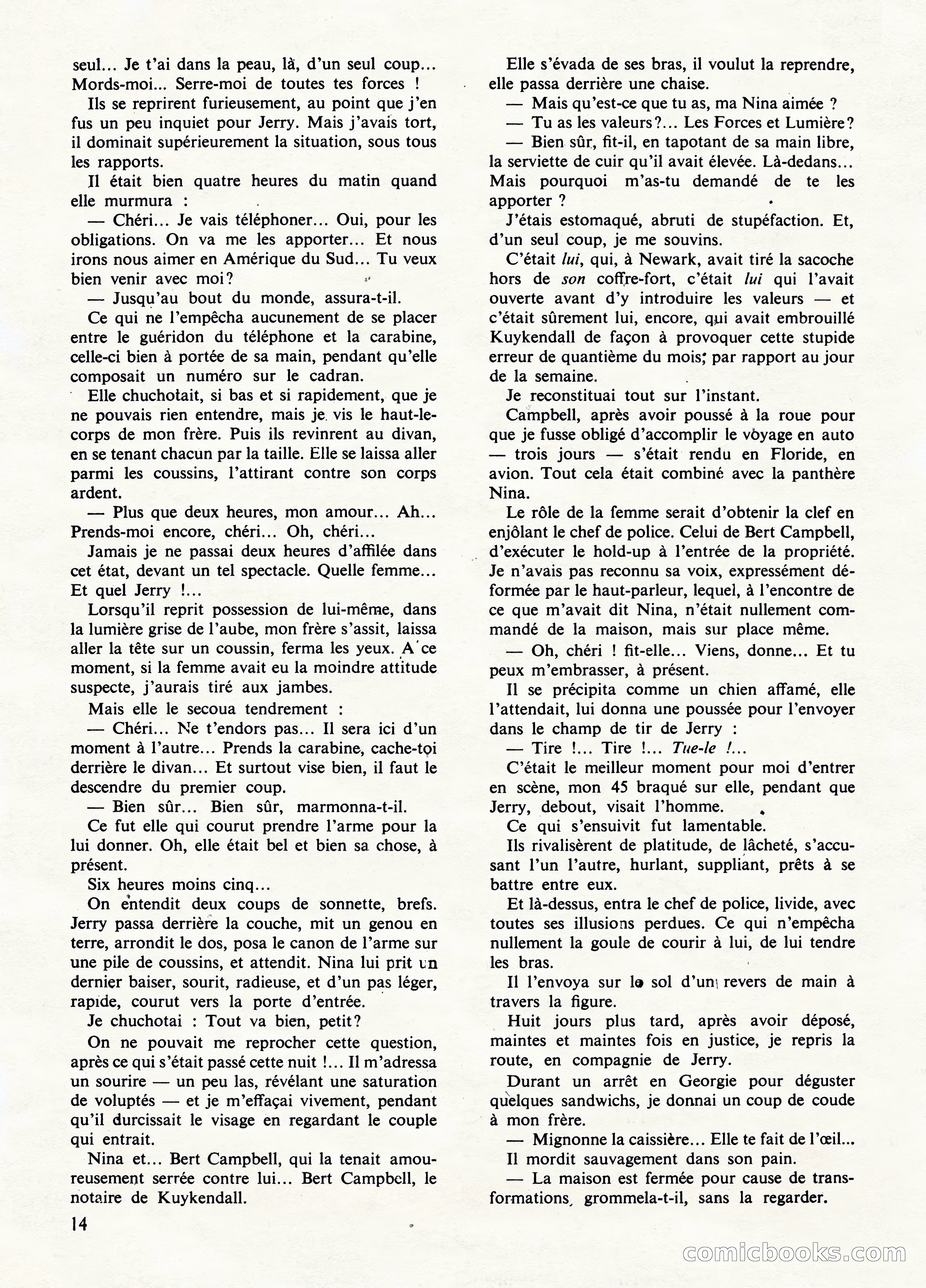 Super Policier Magazine, No. 1 — page 14 of 84