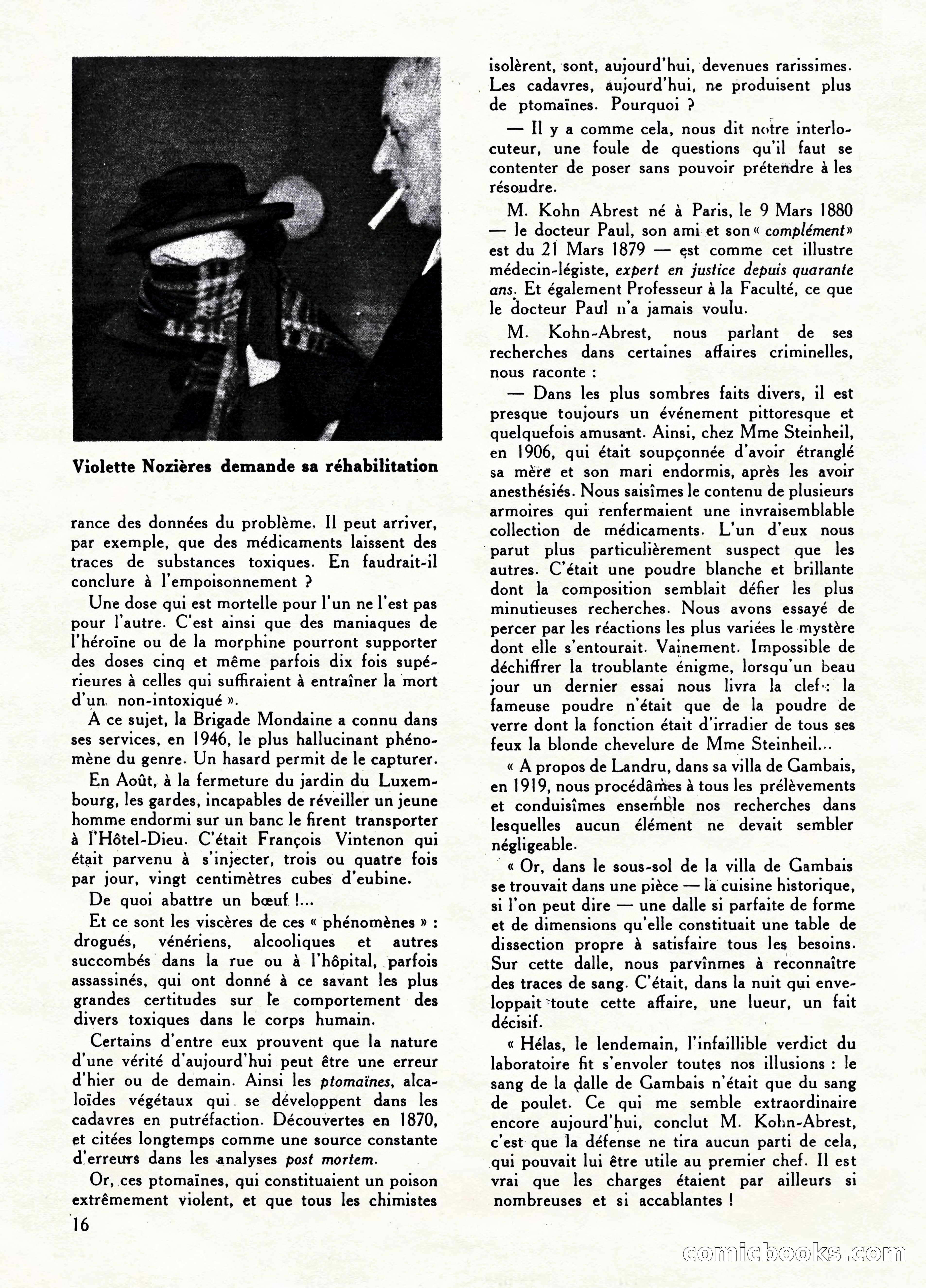 Super Policier Magazine, No. 1 — page 16 of 84