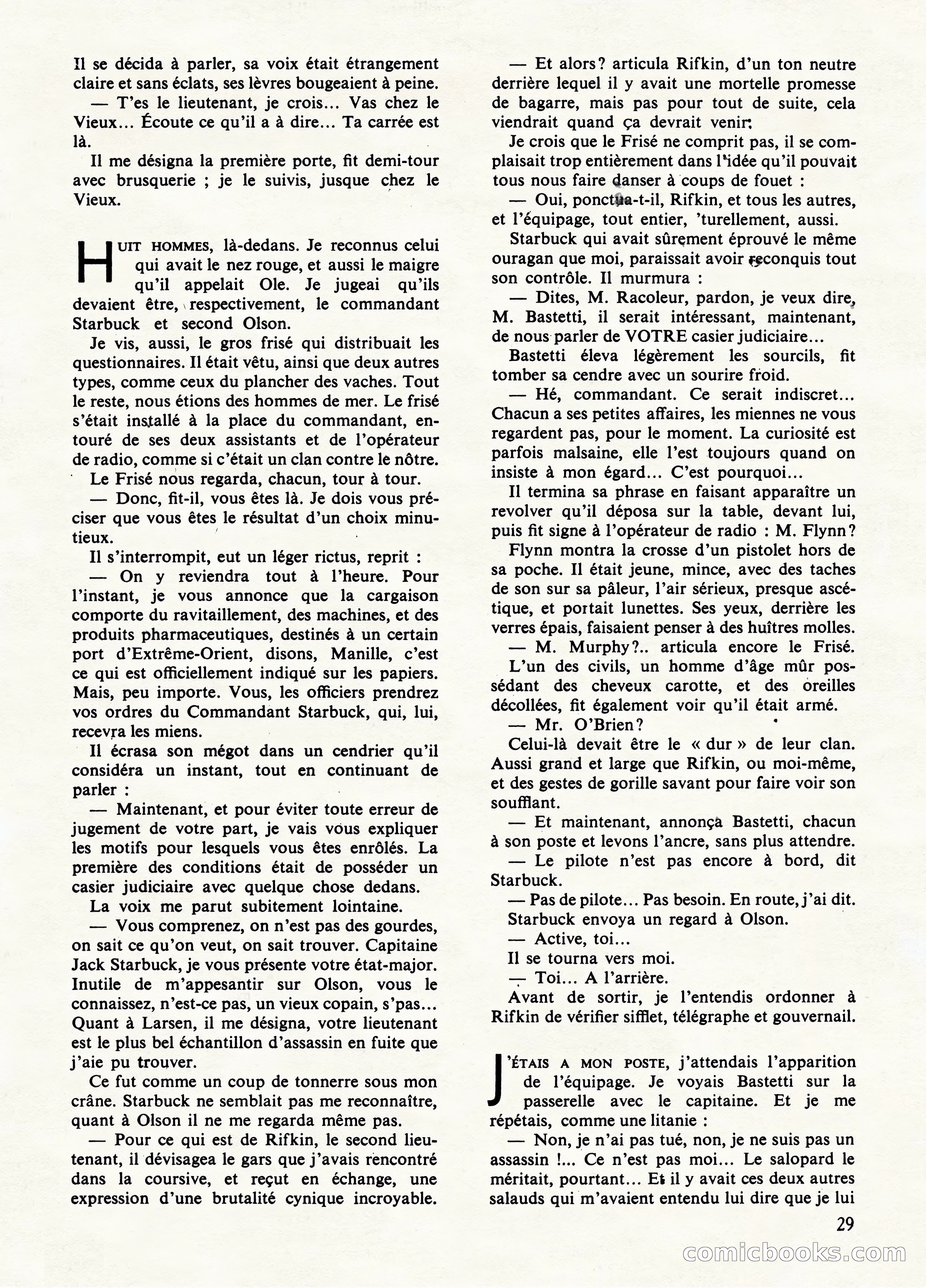 Super Policier Magazine, No. 1 — page 29 of 84