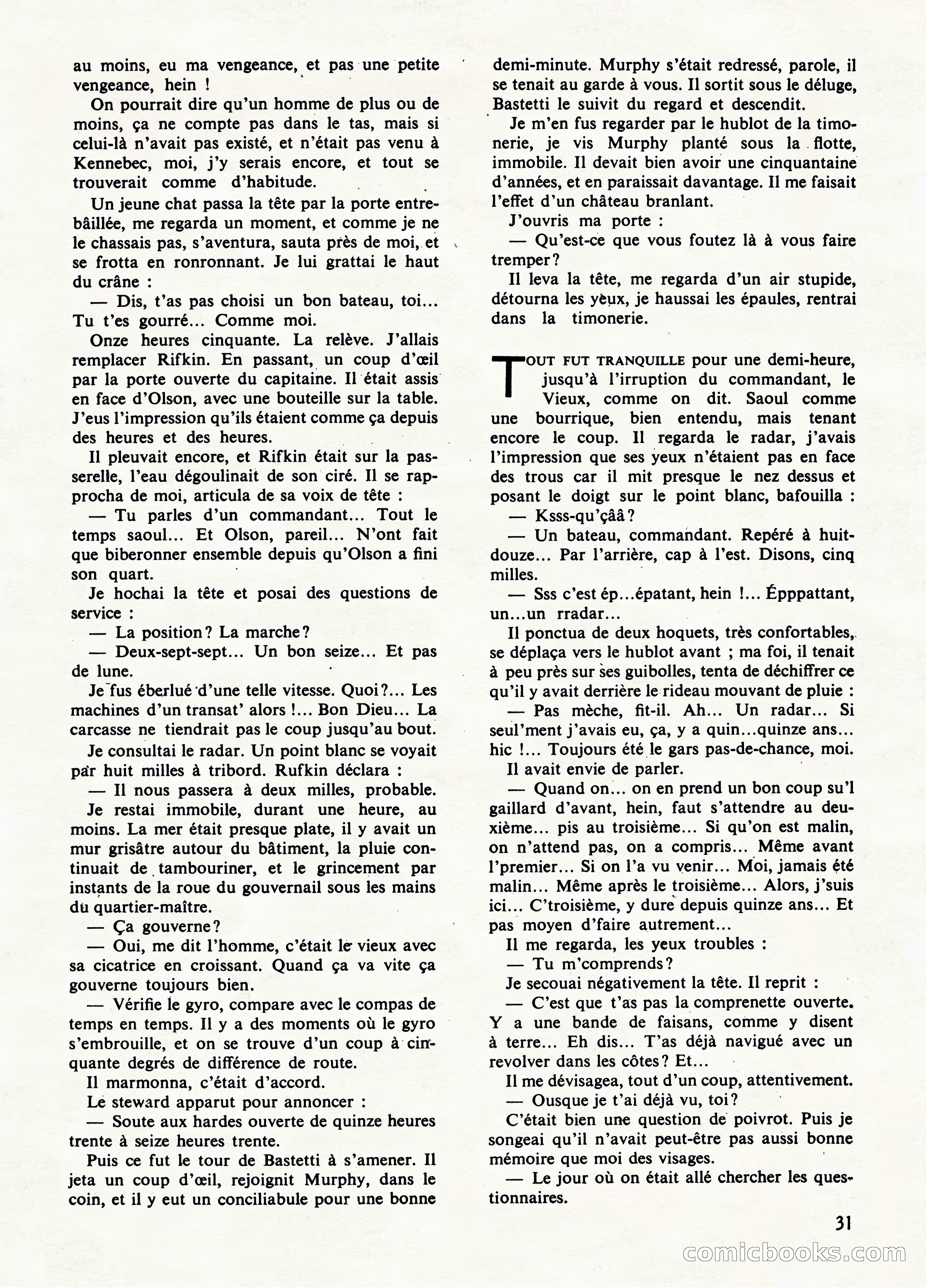 Super Policier Magazine, No. 1 — page 31 of 84